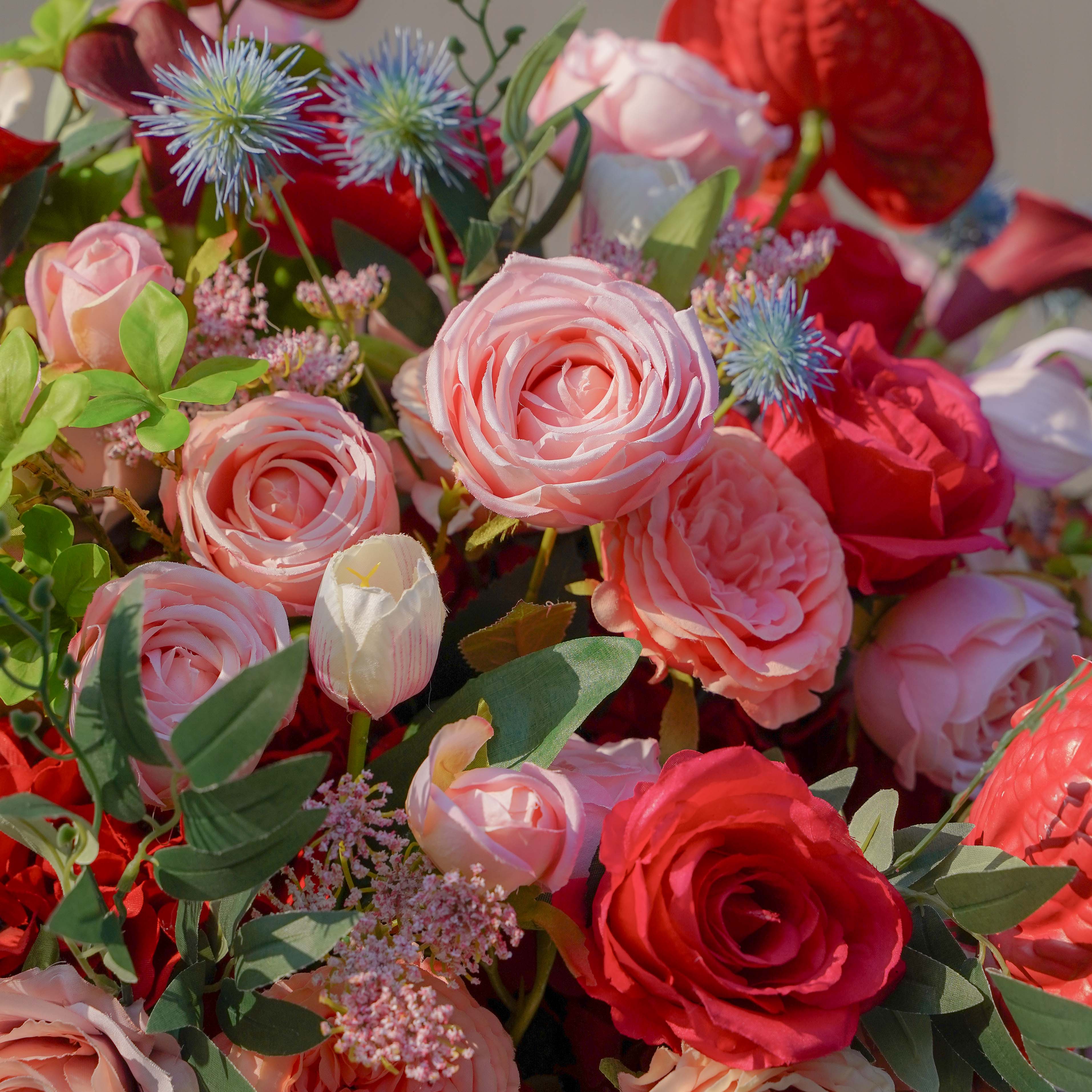 Rosewood Flower Ball:Flower Centerpiece Bouquet Table Decoration Flower Ball -R247 Rose Morning