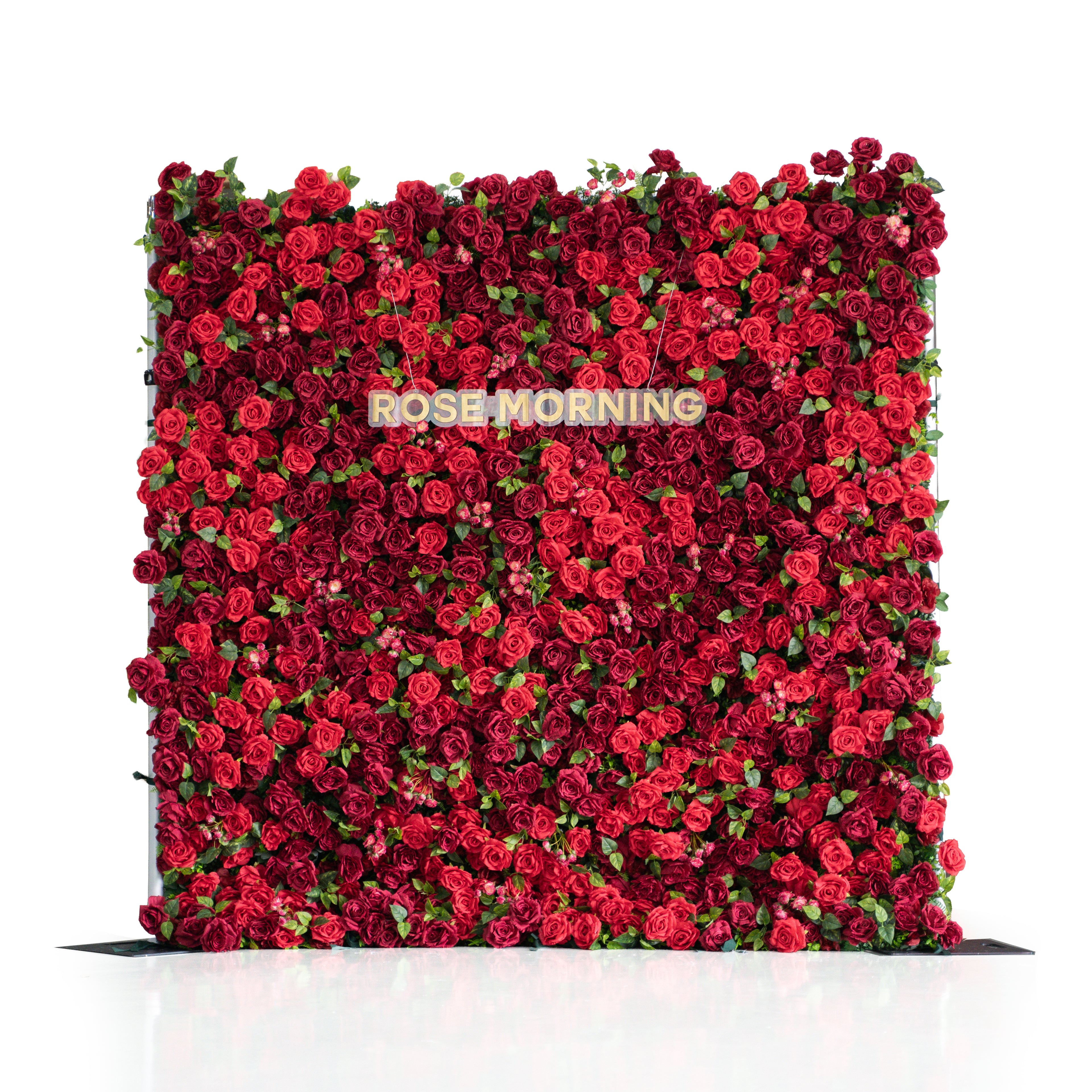 UL801:3D Unique Limited Fabric Artificial rolling up curtain flower wall (The ONLY ONE piece in the world)