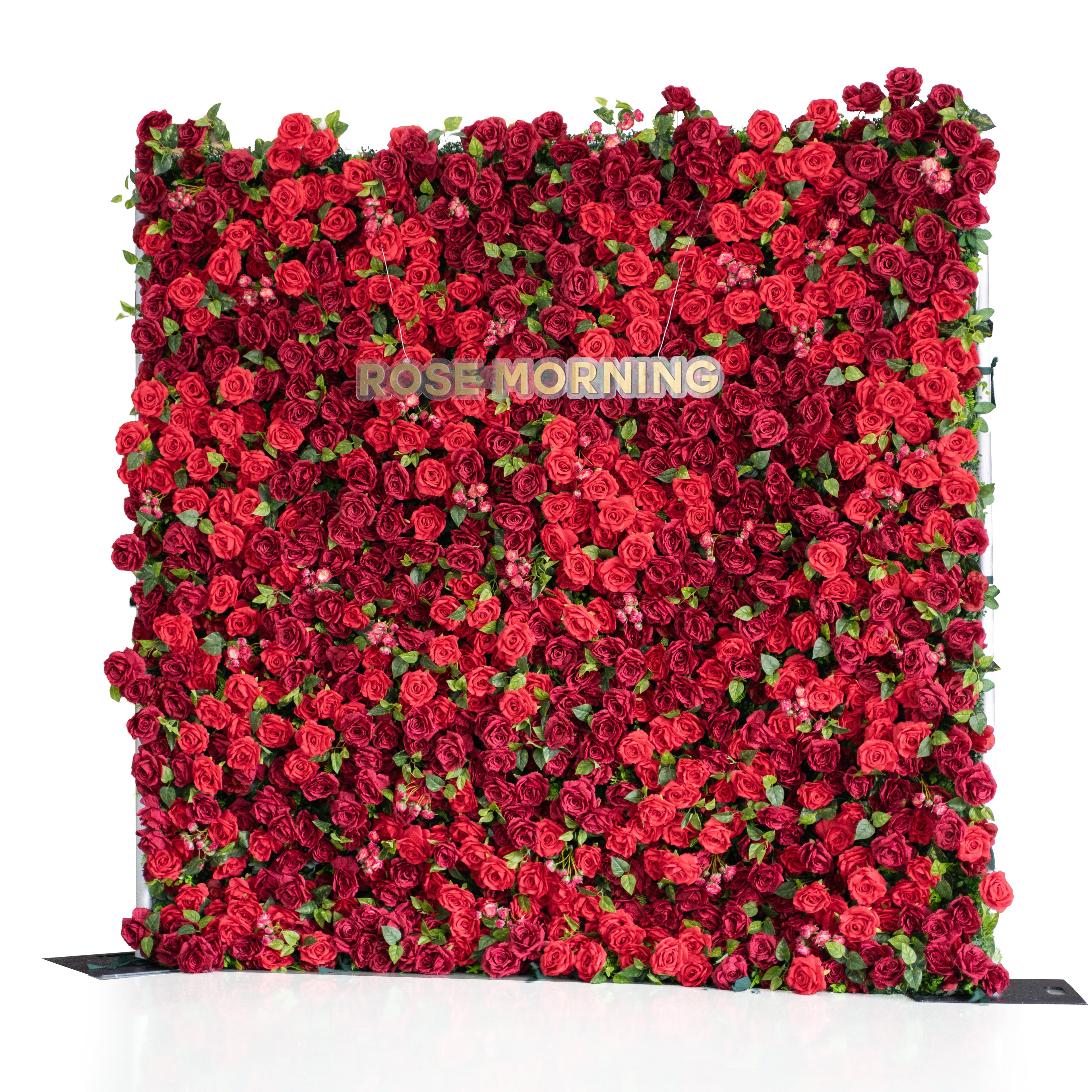 UL801:3D Unique Limited Fabric Artificial rolling up curtain flower wall (The ONLY ONE piece in the world)