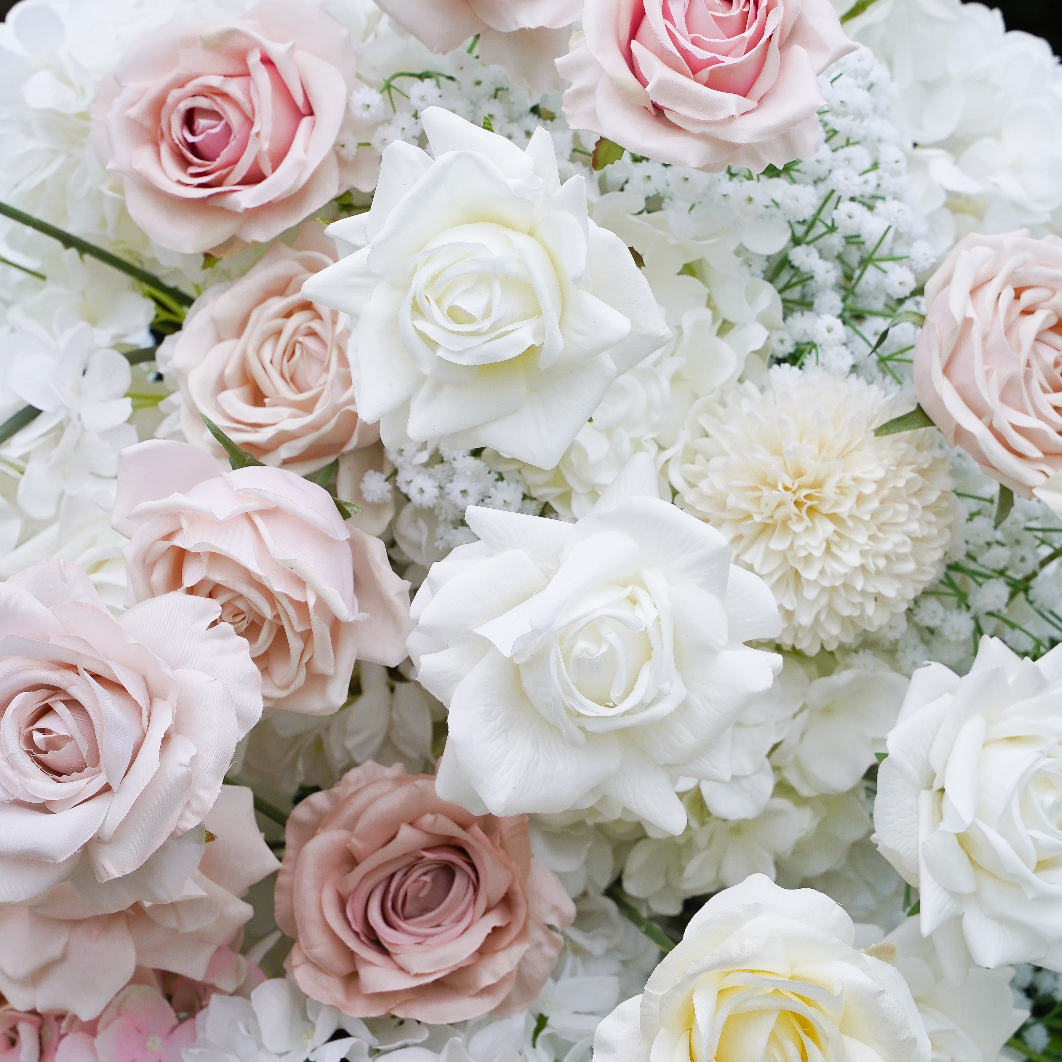 Bess :2023 New Wedding Party Background Floral Arch Decoration include Framet--R848 Rose Morning