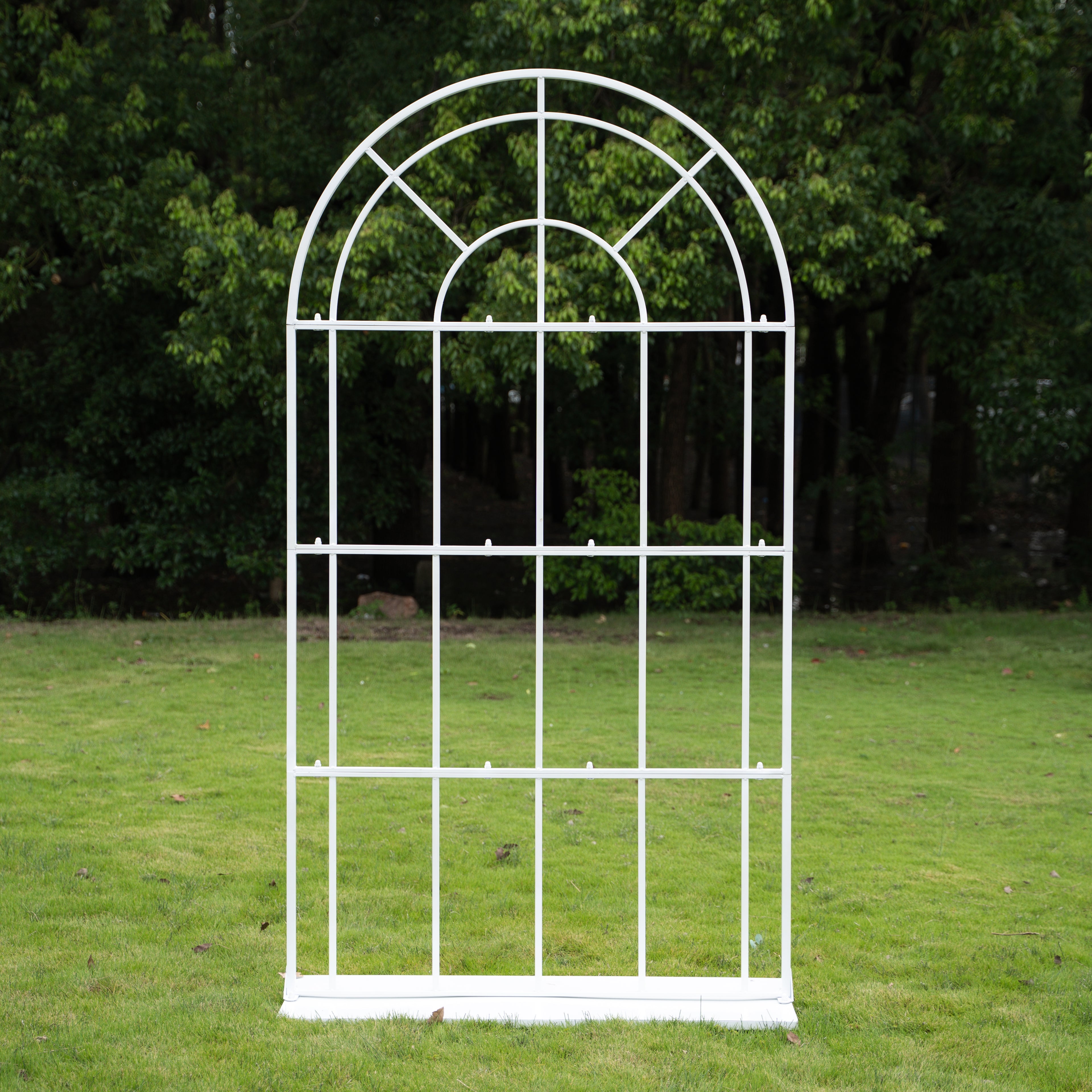 Ribbon:Wedding Party Background Floral Arch Decoration (Including Frame)