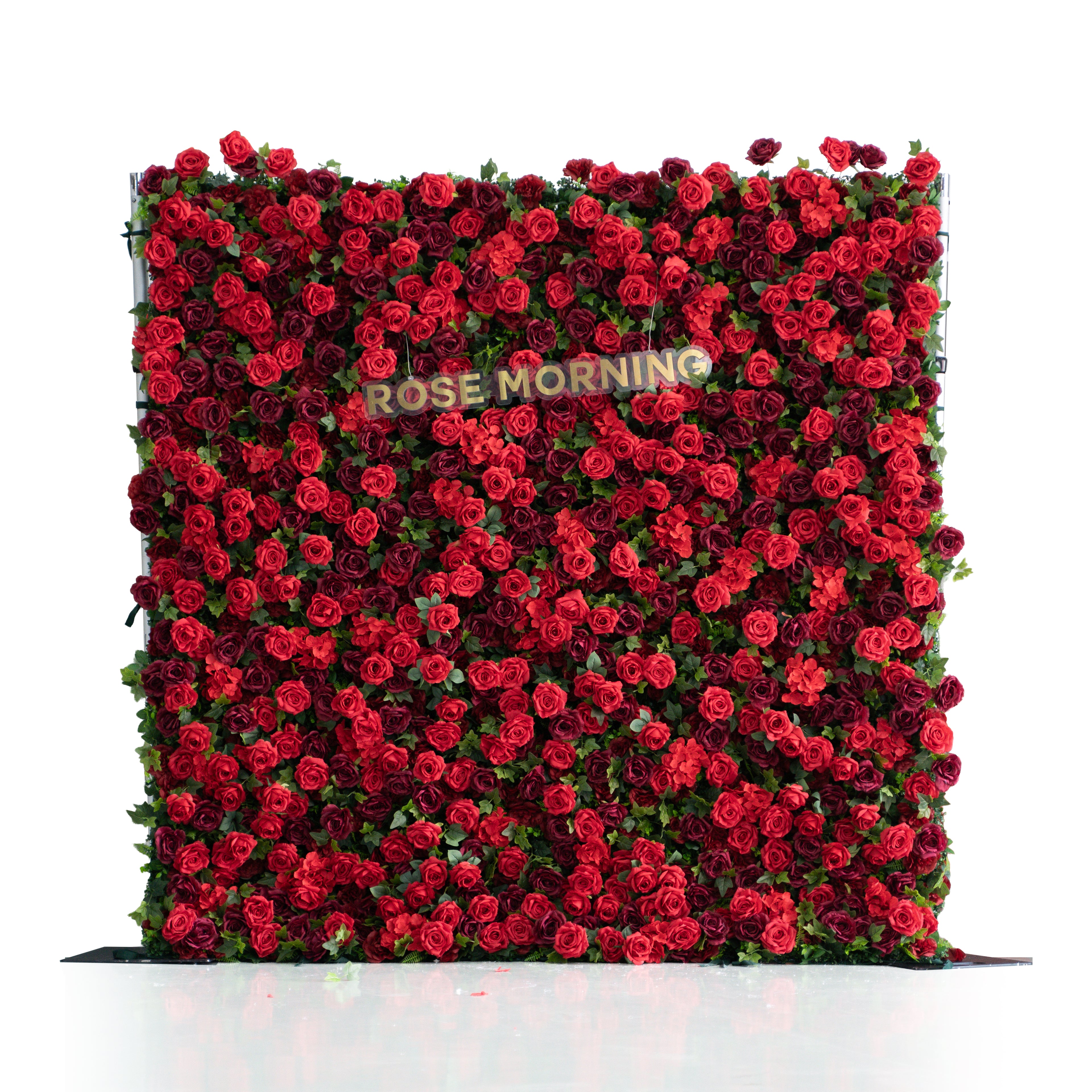 UL803:3D Unique Limited Fabric Artificial rolling up curtain flower wall (The ONLY ONE piece in the world)