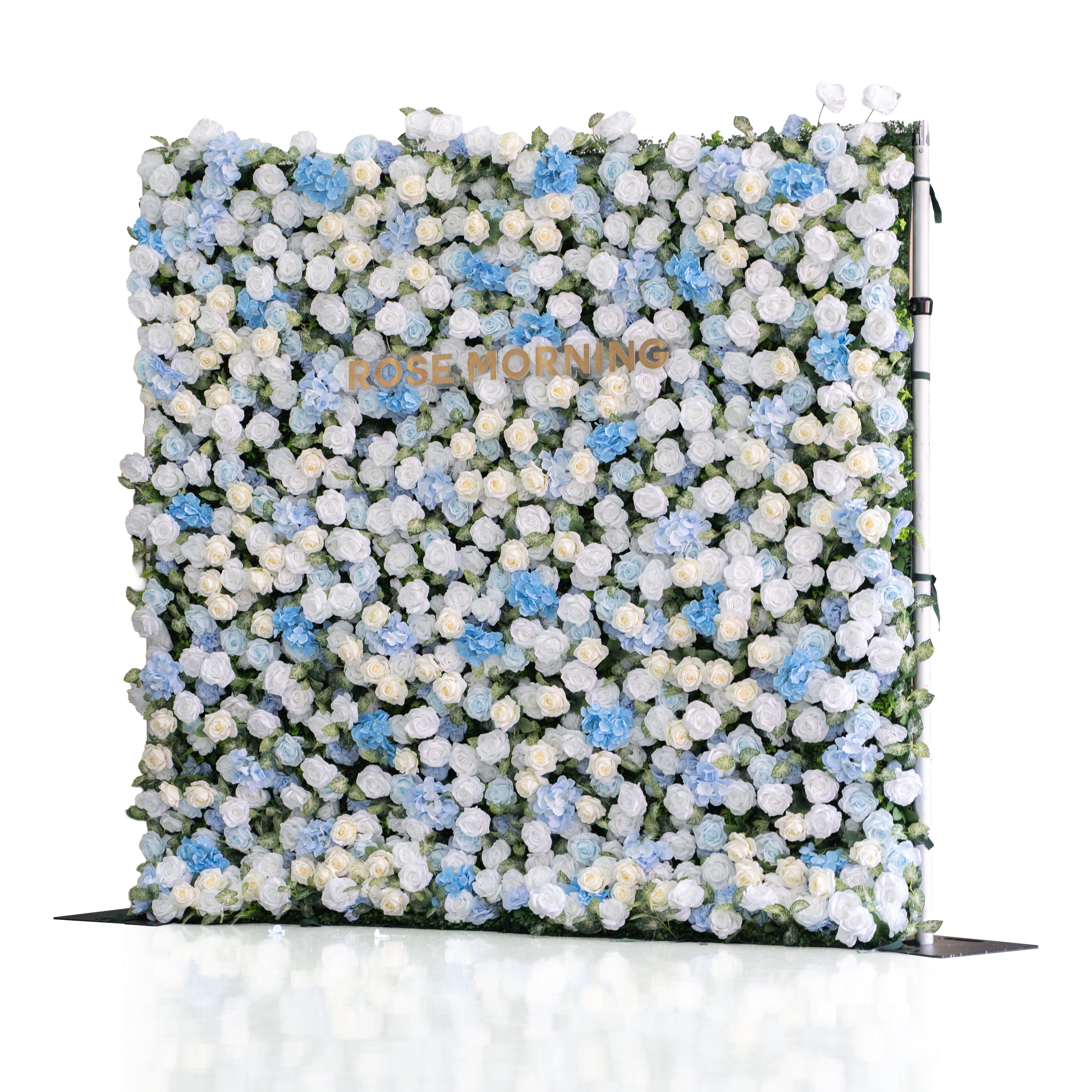 UL804:3D Unique Limited Fabric Artificial rolling up curtain flower wall (The ONLY ONE piece in the world)