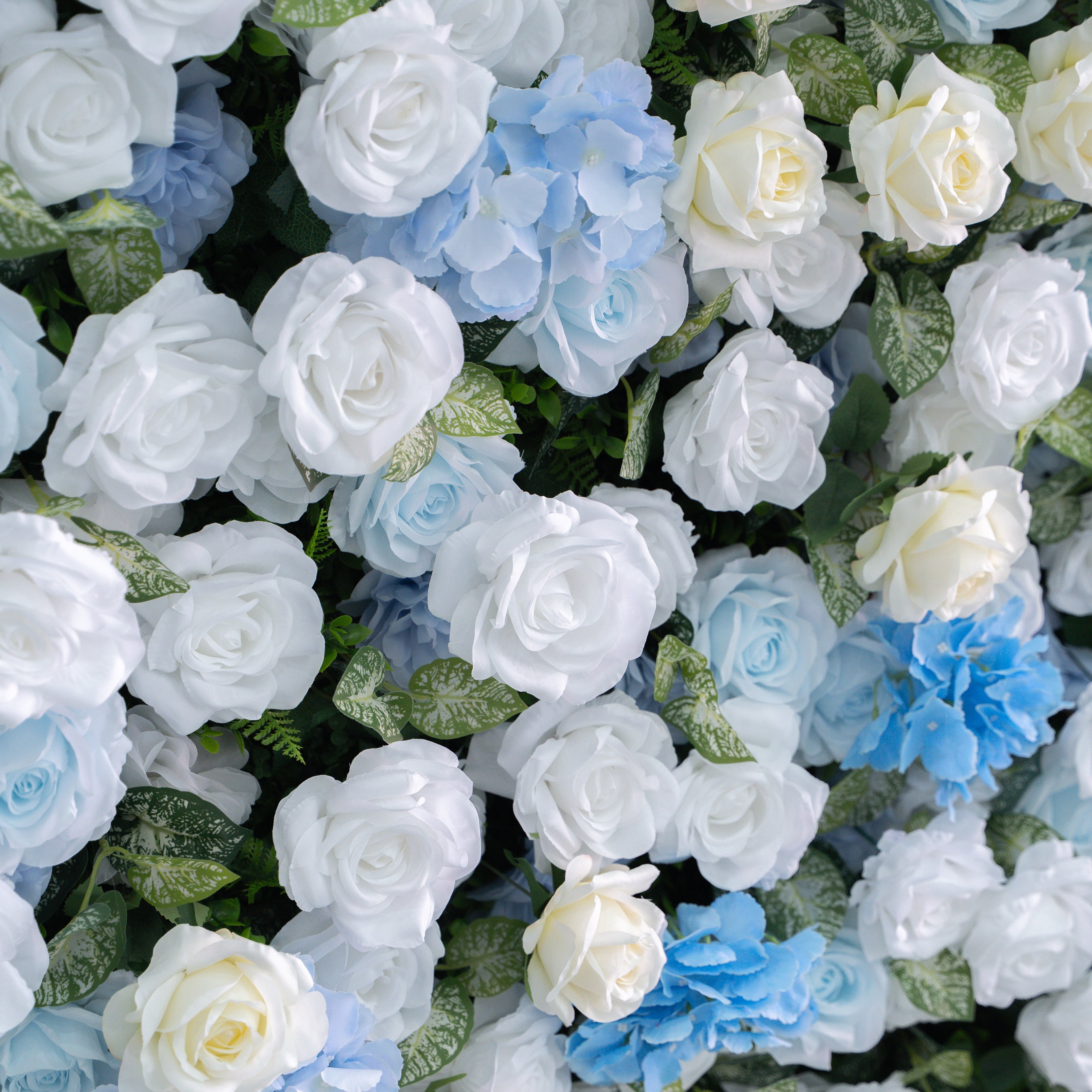 UL804:3D Unique Limited Fabric Artificial rolling up curtain flower wall (The ONLY ONE piece in the world)