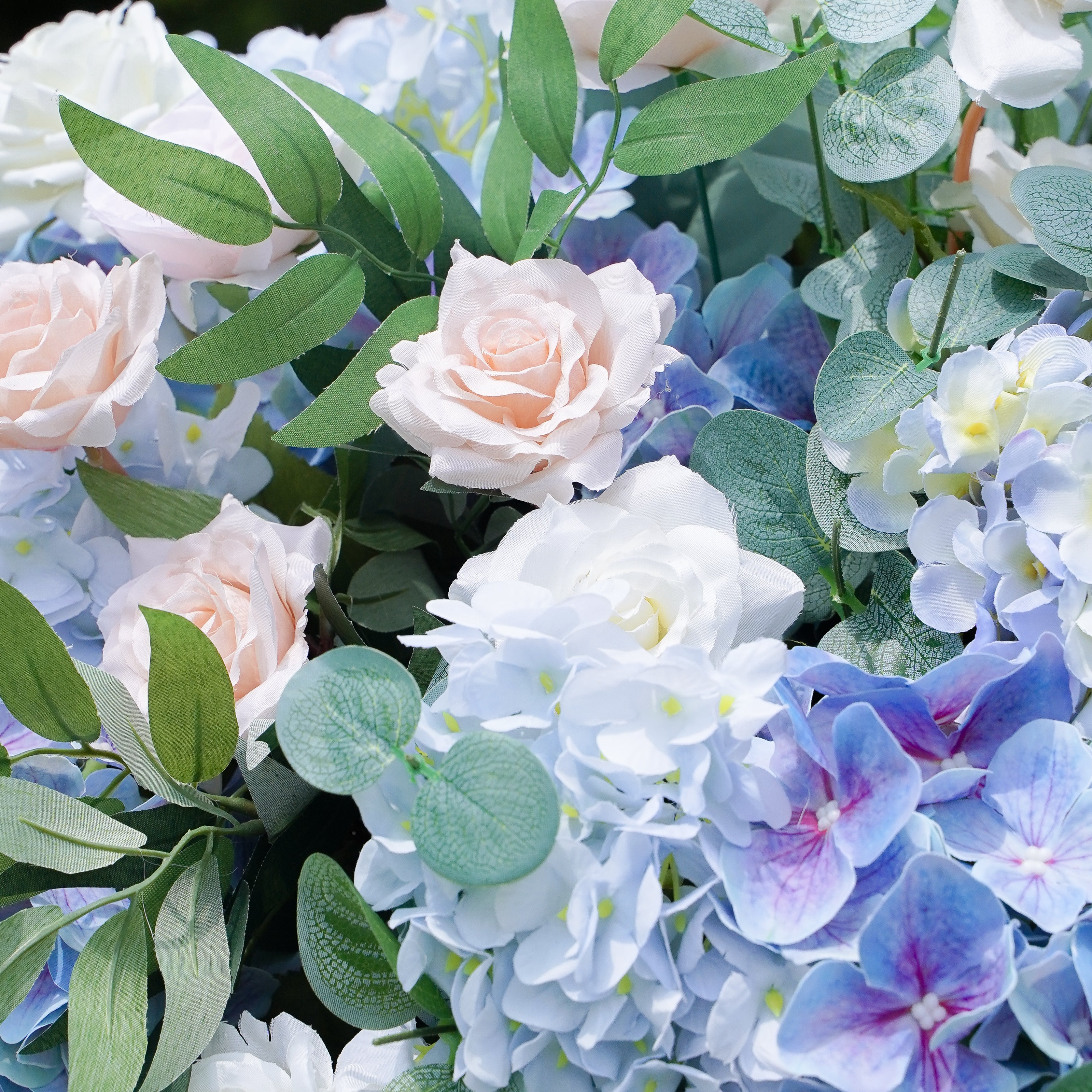 Teal Flower Ball:Flower Centerpiece Bouquet Table Decoration Flower Ball Rose Morning