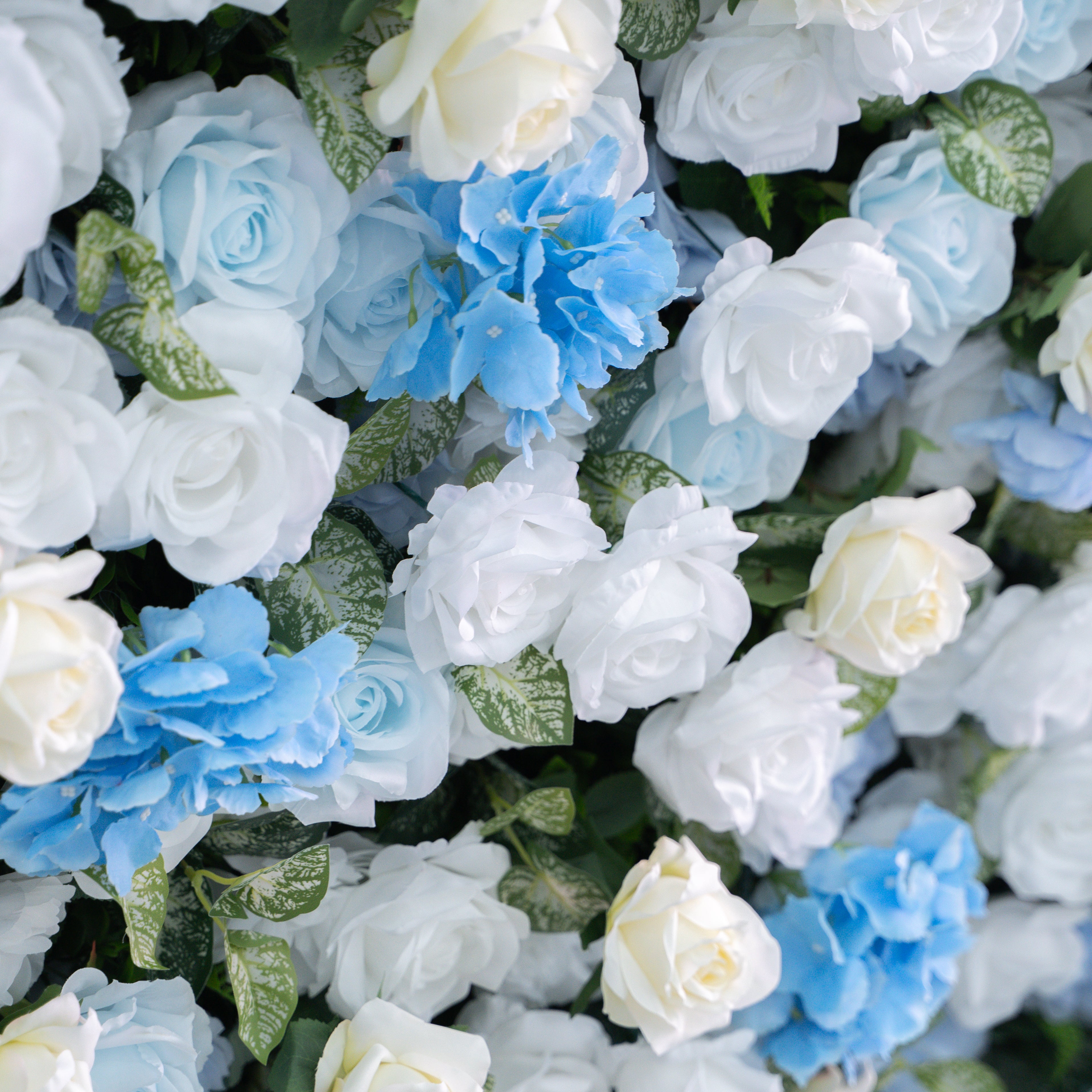 UL804:3D Unique Limited Fabric Artificial rolling up curtain flower wall (The ONLY ONE piece in the world)