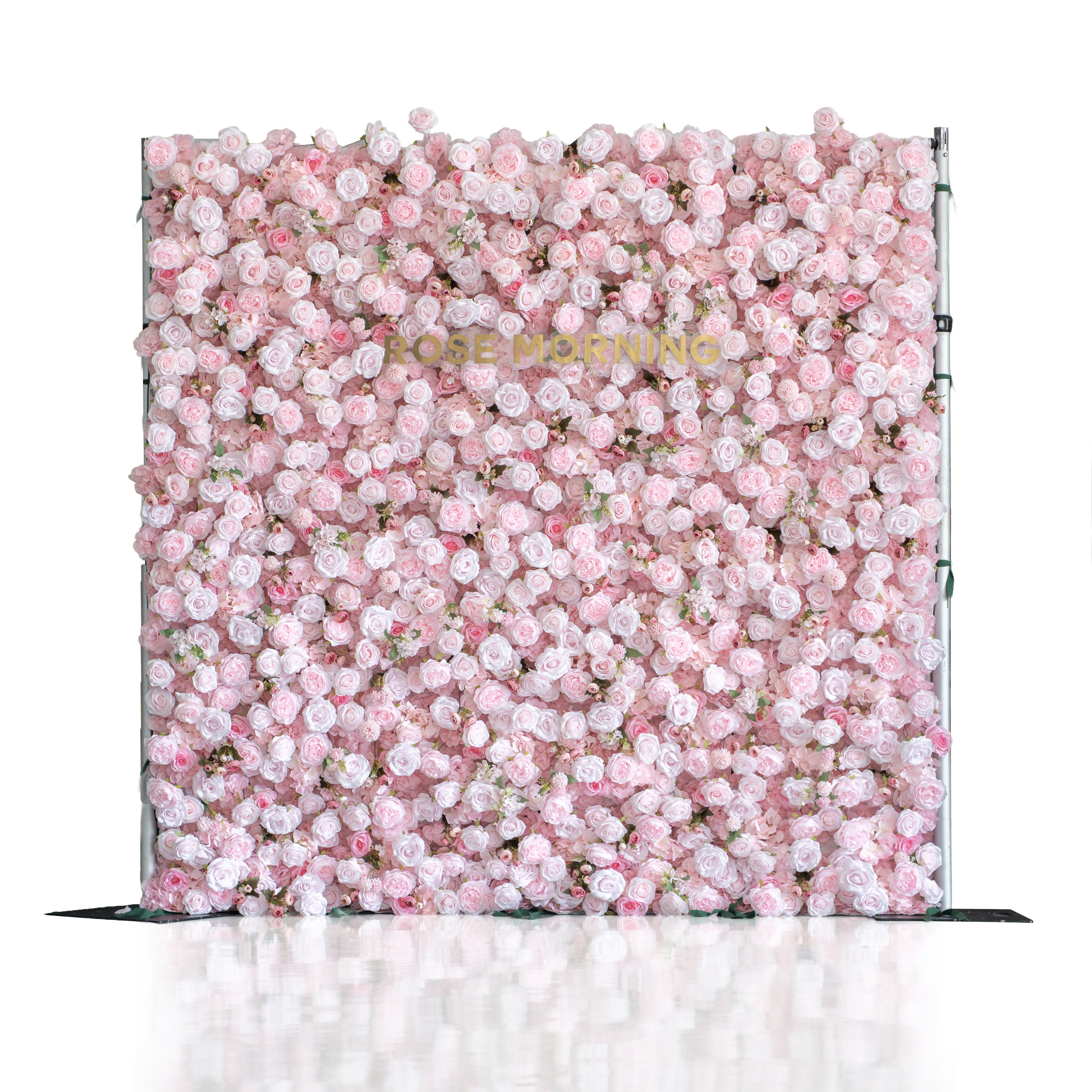 UL831:3D Unique Limited Fabric Artificial rolling up curtain flower wall (The ONLY ONE piece in the world)