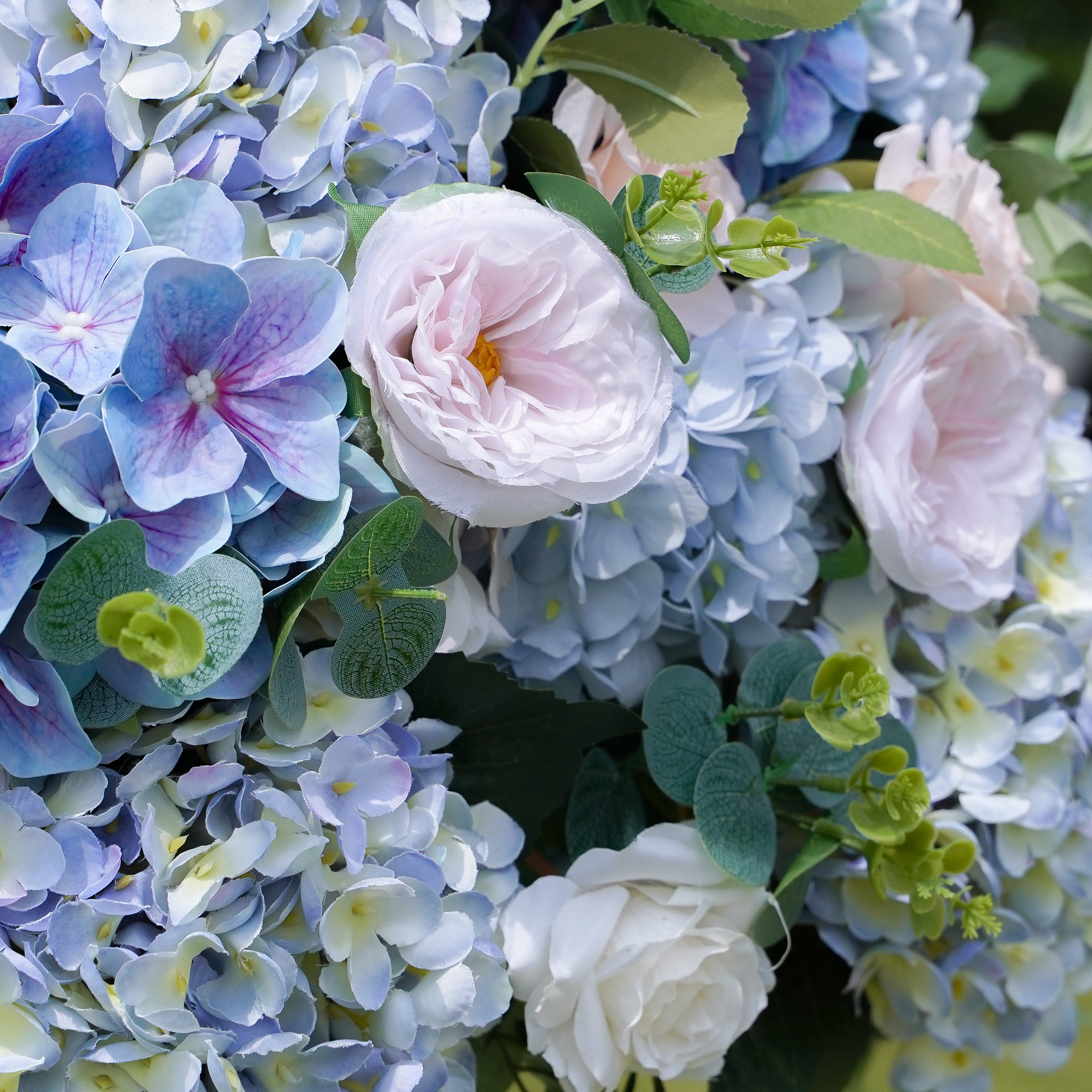 Teal Flower Ball:Flower Centerpiece Bouquet Table Decoration Flower Ball Rose Morning
