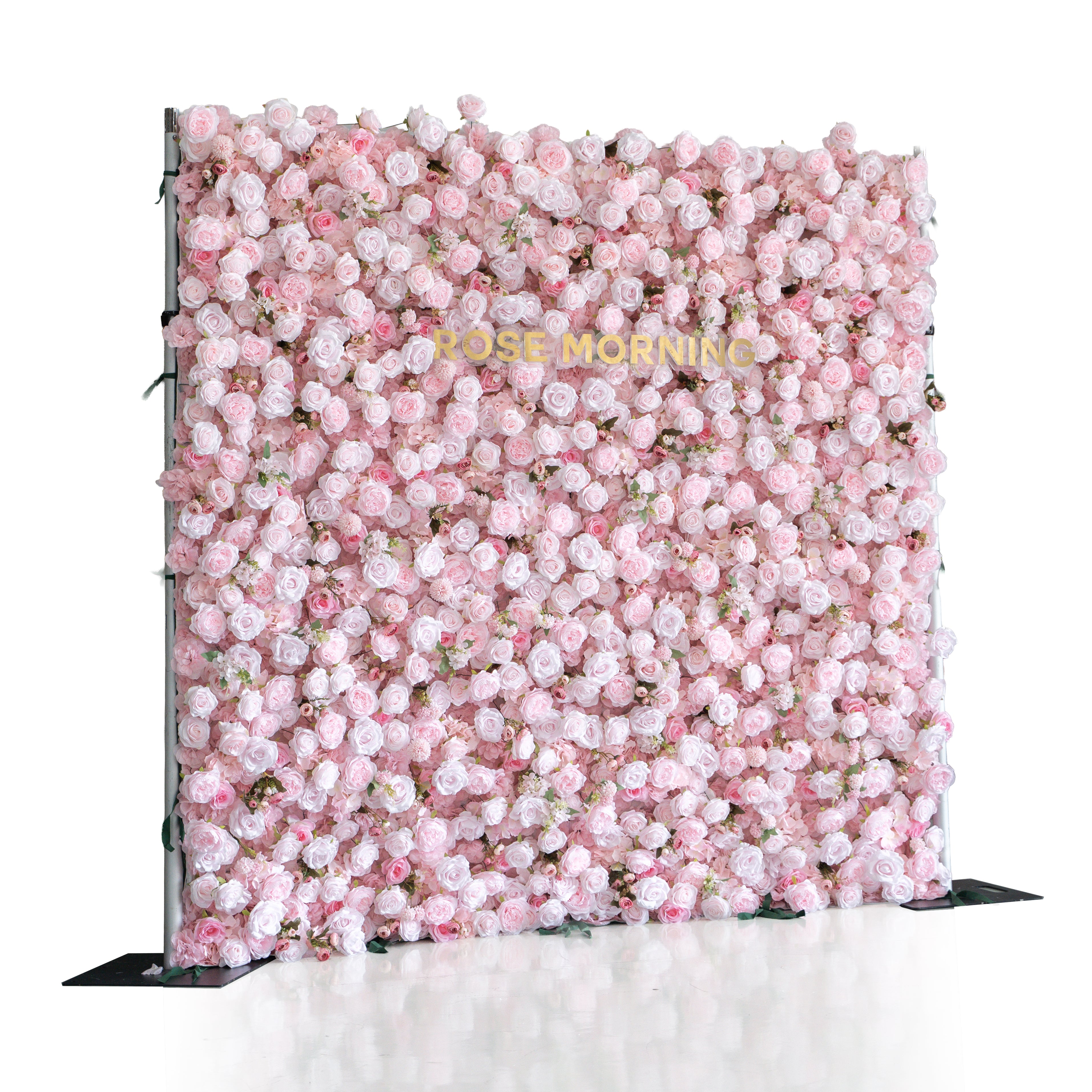 UL831:3D Unique Limited Fabric Artificial rolling up curtain flower wall (The ONLY ONE piece in the world)