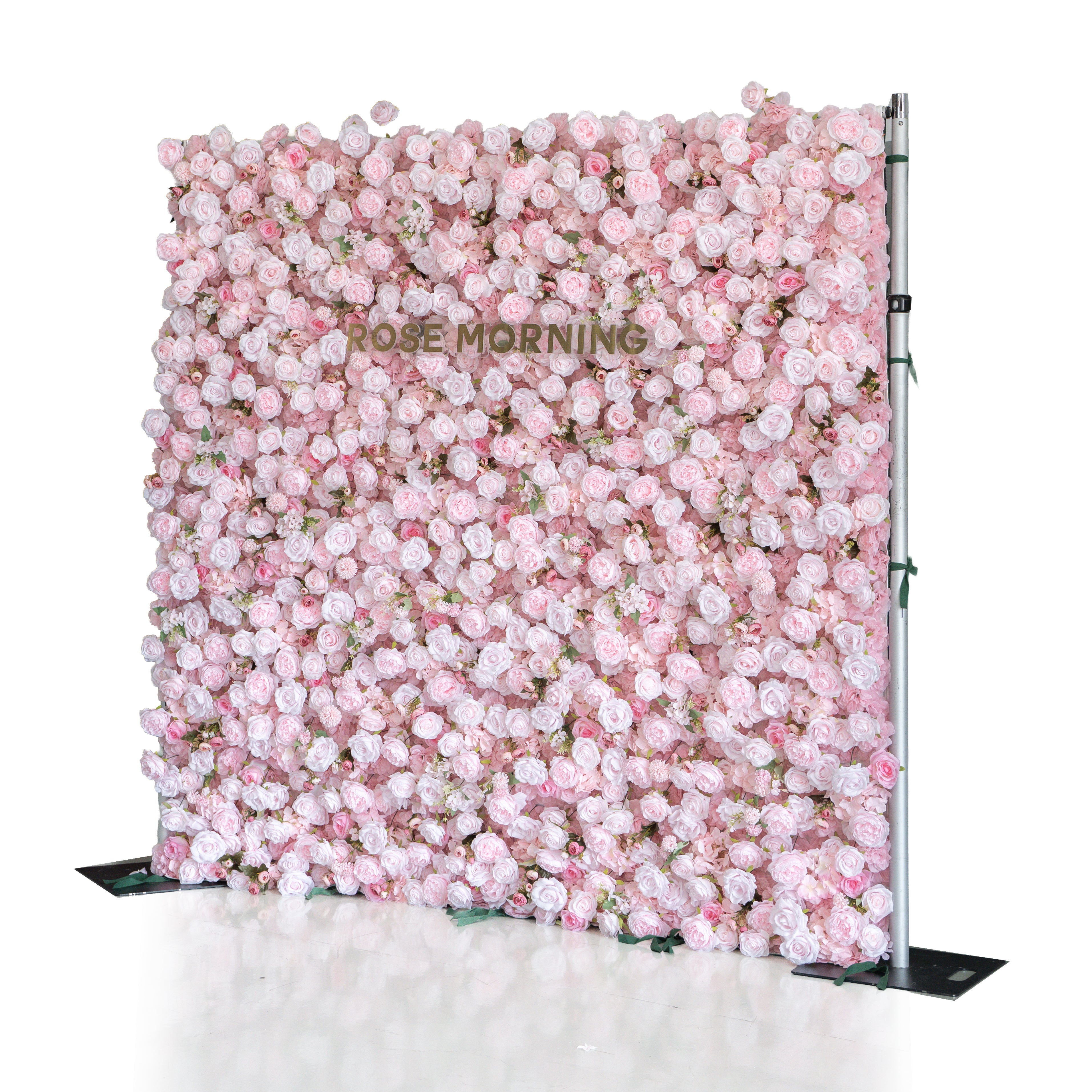 UL831:3D Unique Limited Fabric Artificial rolling up curtain flower wall (The ONLY ONE piece in the world)