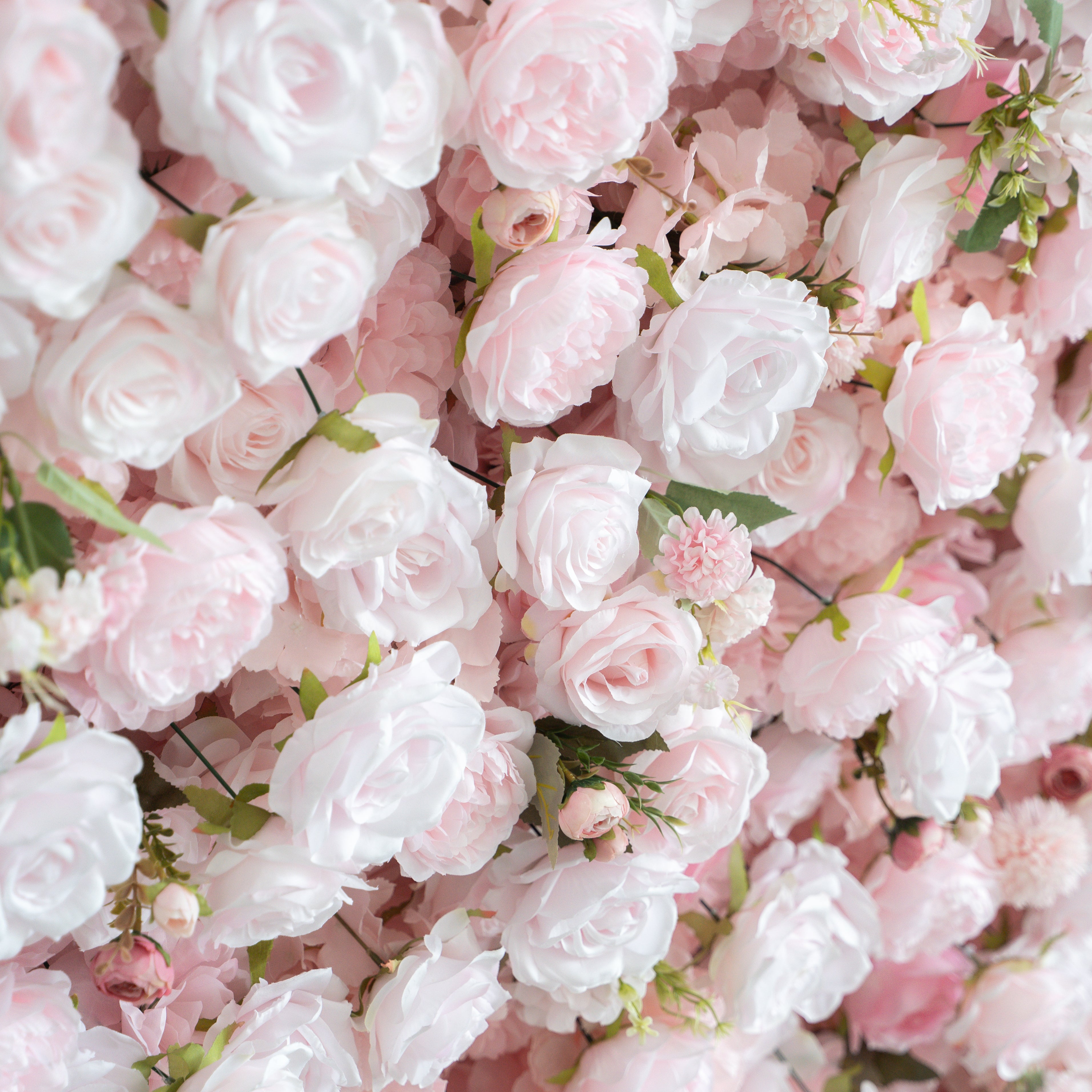 UL831:3D Unique Limited Fabric Artificial rolling up curtain flower wall (The ONLY ONE piece in the world)