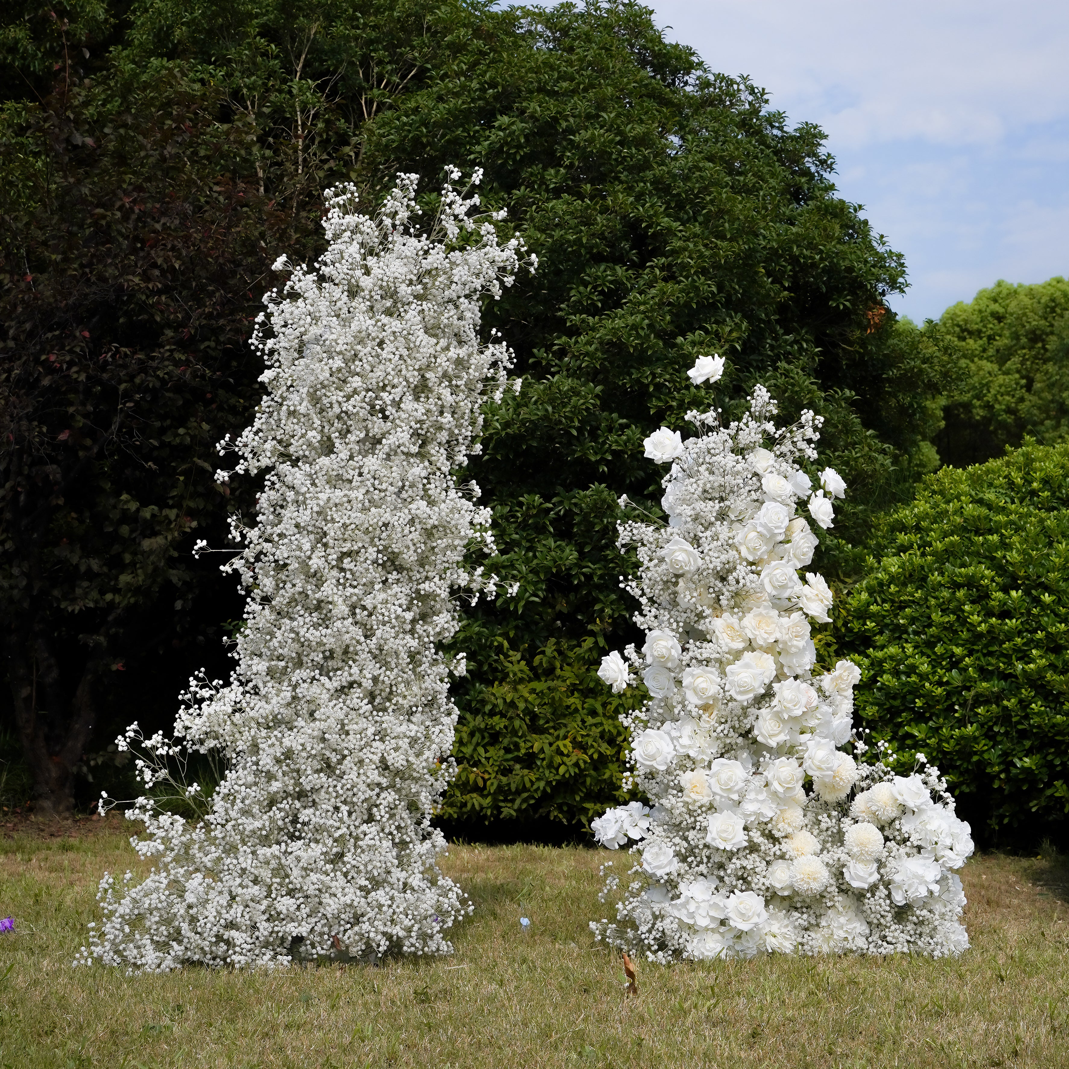 Amelia:2023 New Wedding Party Background Floral Arch Decoration Including Frame -R023 Rose Morning