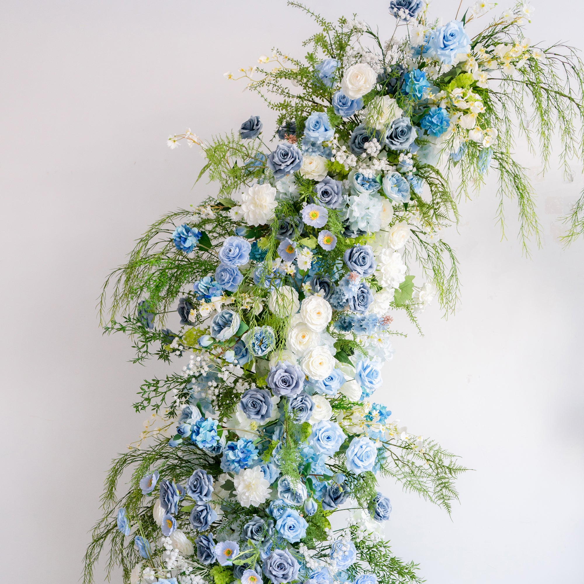 Elia: Wedding Party Background Floral Arch Decoration (Including Frame)
