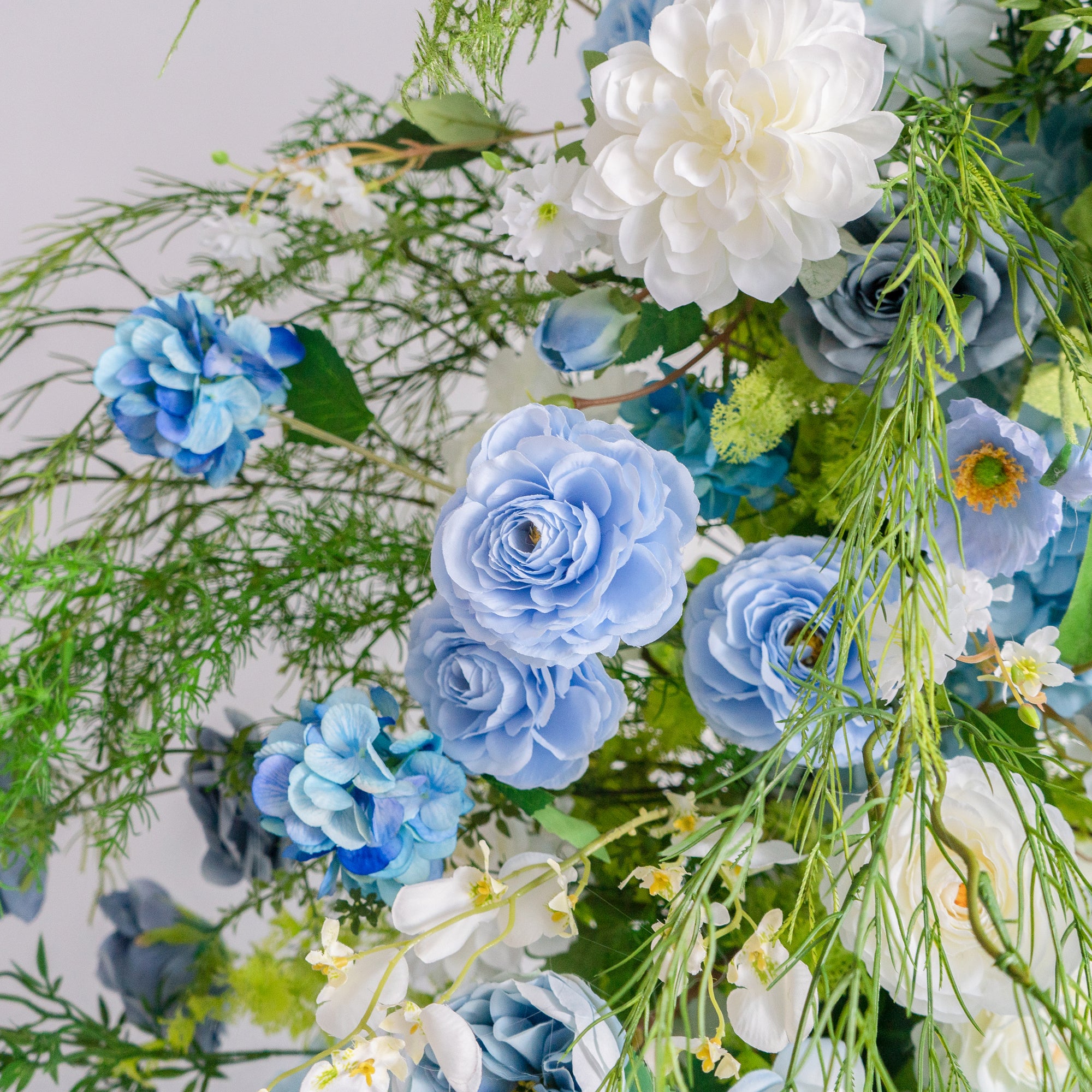 Elia: Wedding Party Background Floral Arch Decoration (Including Frame)