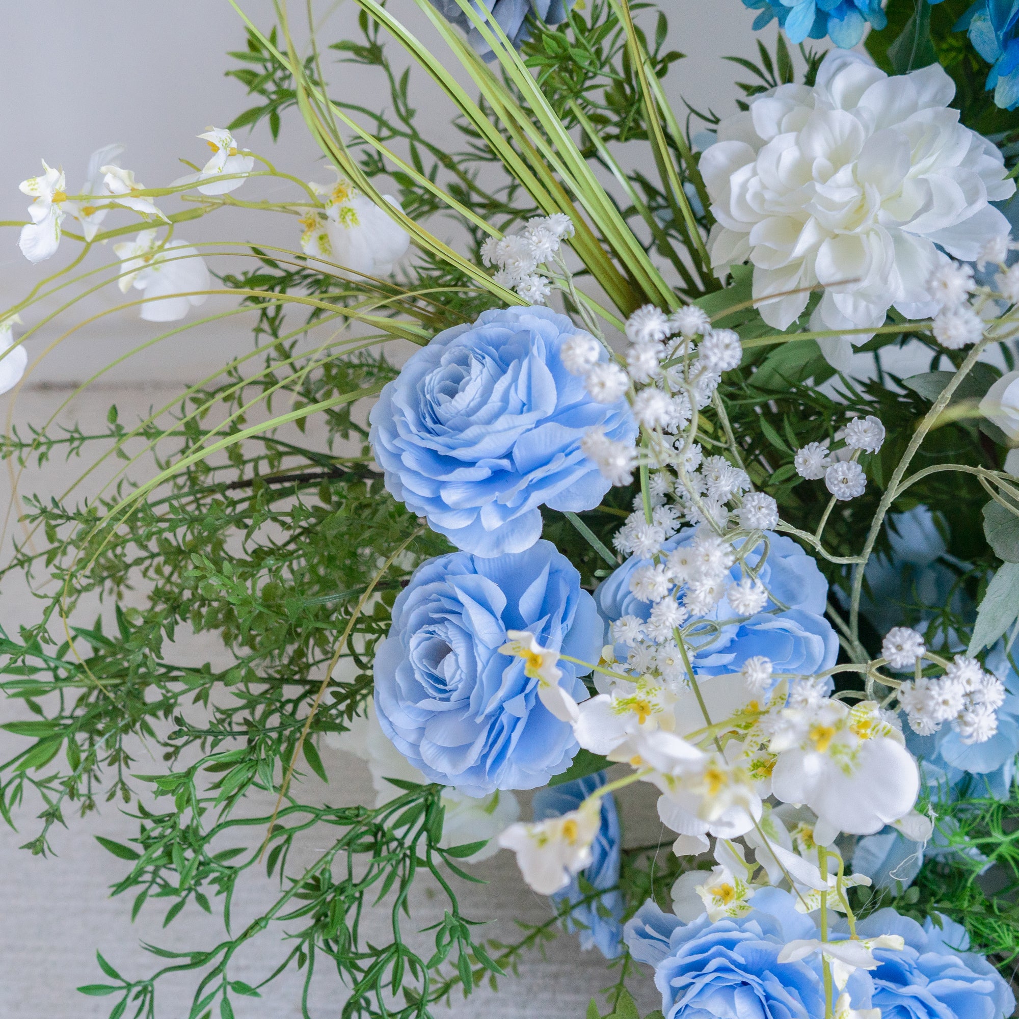 Elia: Wedding Party Background Floral Arch Decoration (Including Frame)