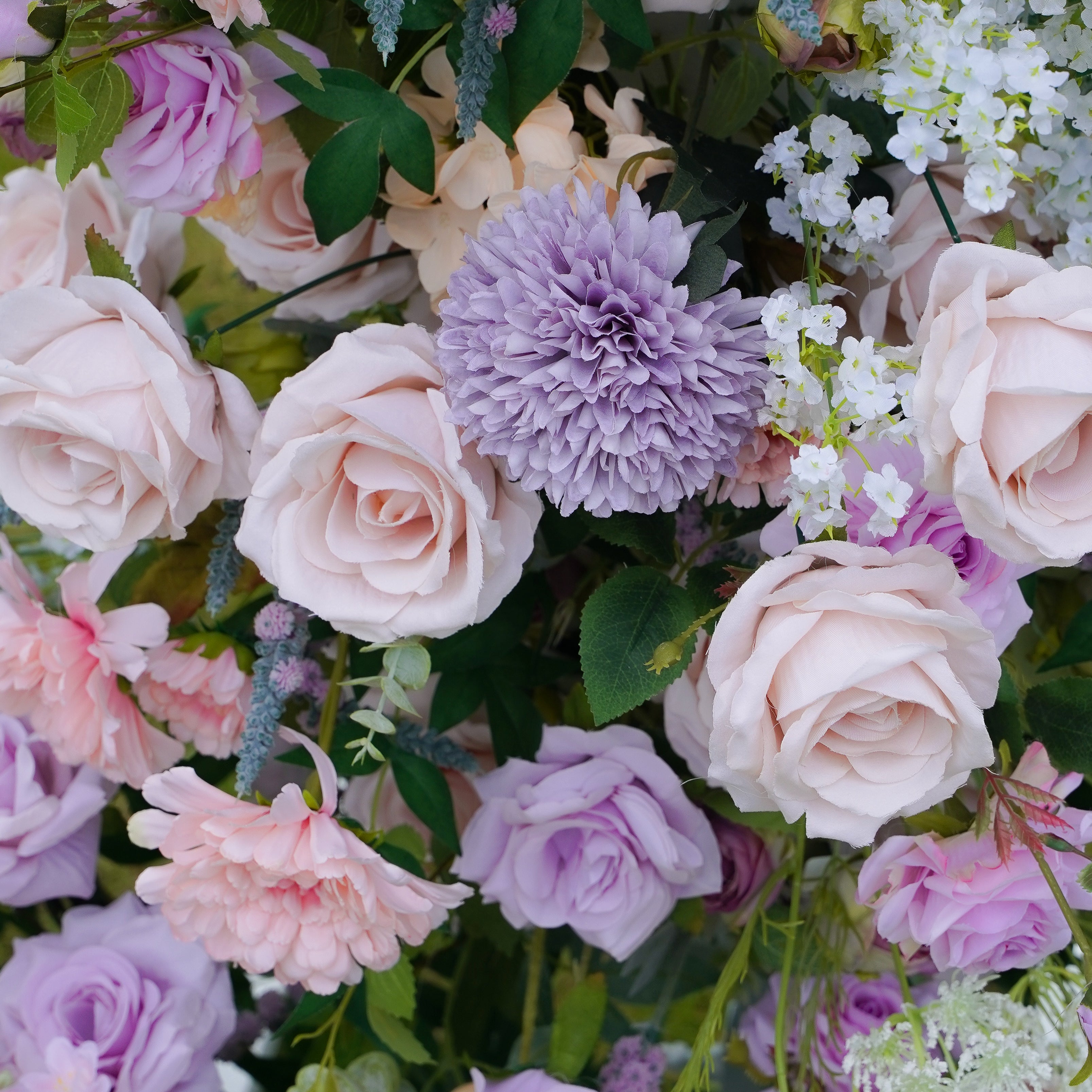 Tee:2023 New Wedding Background Floral Arch Including Frame -R967 Rose Morning