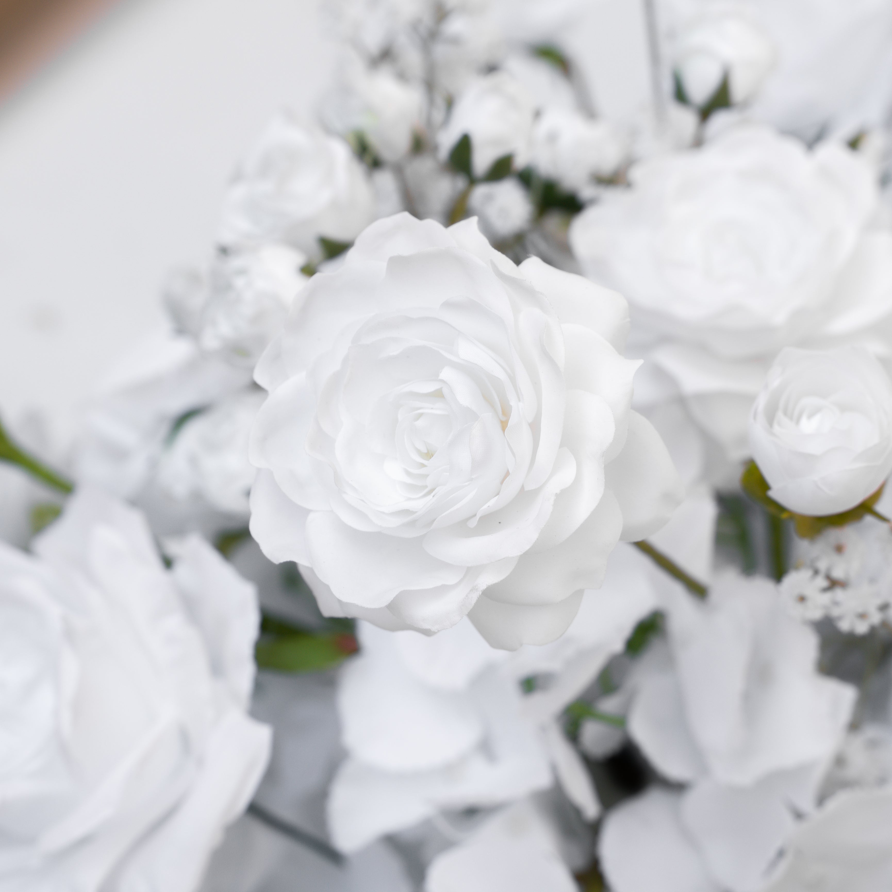 Pick 4 of 6-D: Long strip flower row trailing long table table arrangement table flower