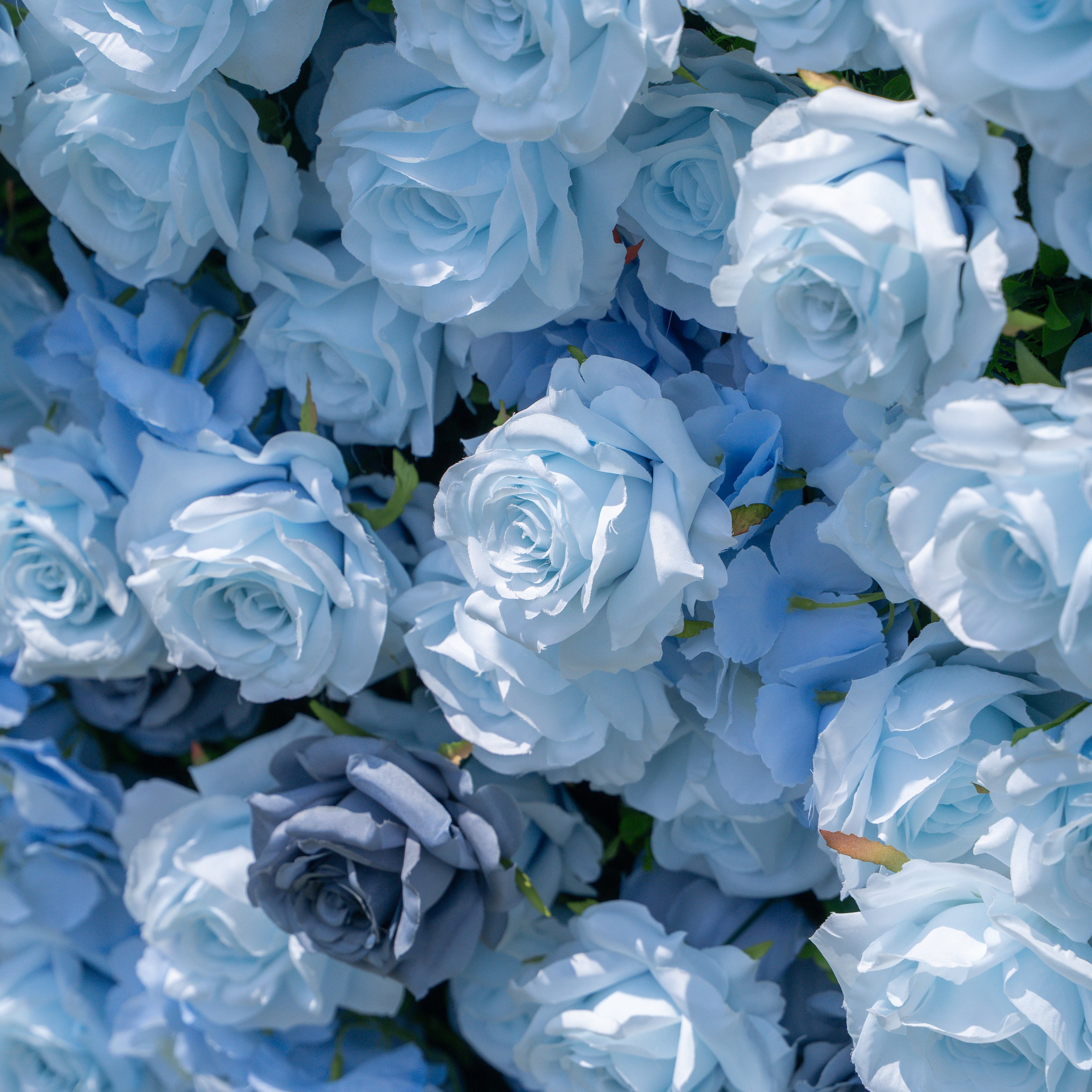 Pick 4 of 6-C:3D Fabric Artificial rolling up curtain flower wall