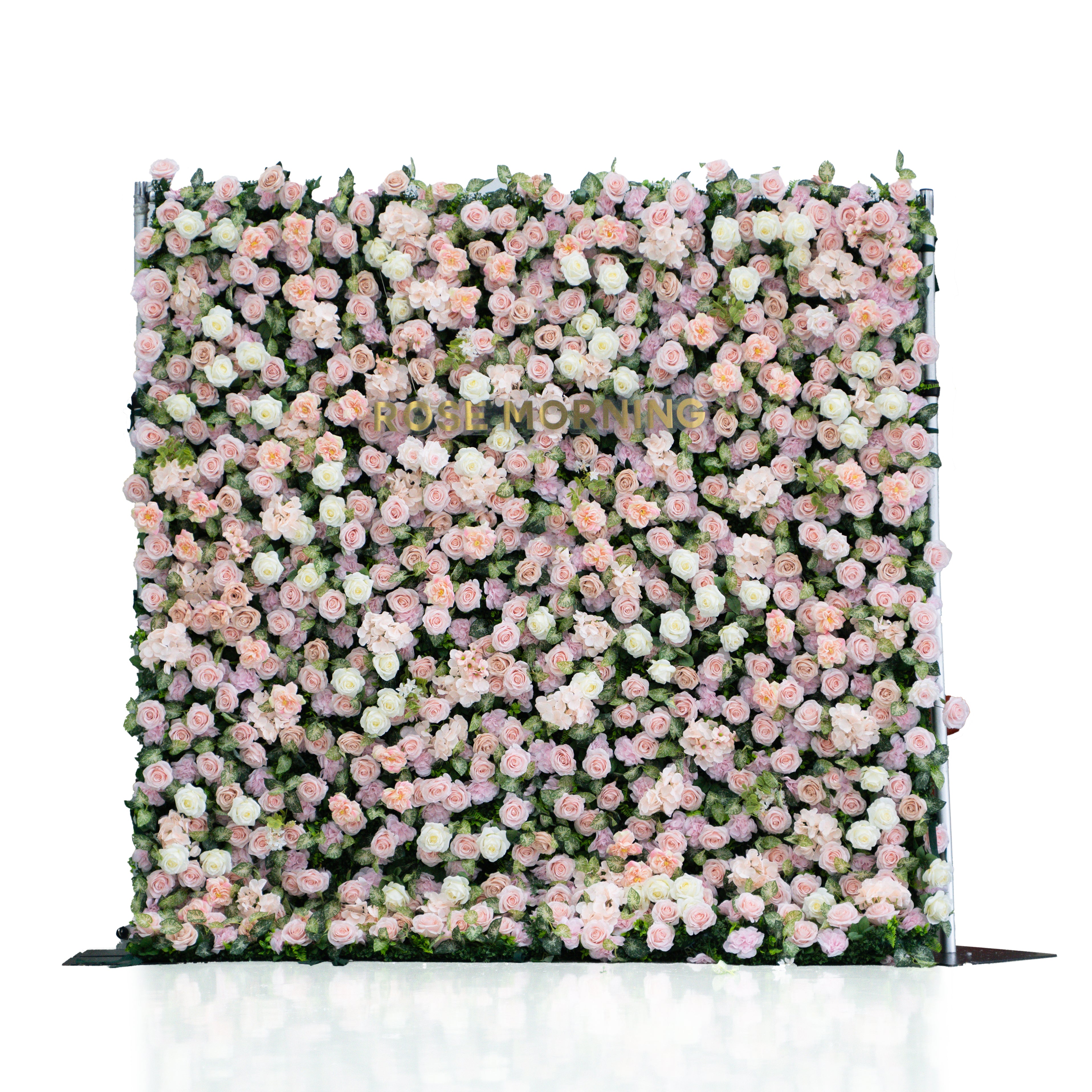 UL829:3D Unique Limited Fabric Artificial rolling up curtain flower wall (The ONLY ONE piece in the world)