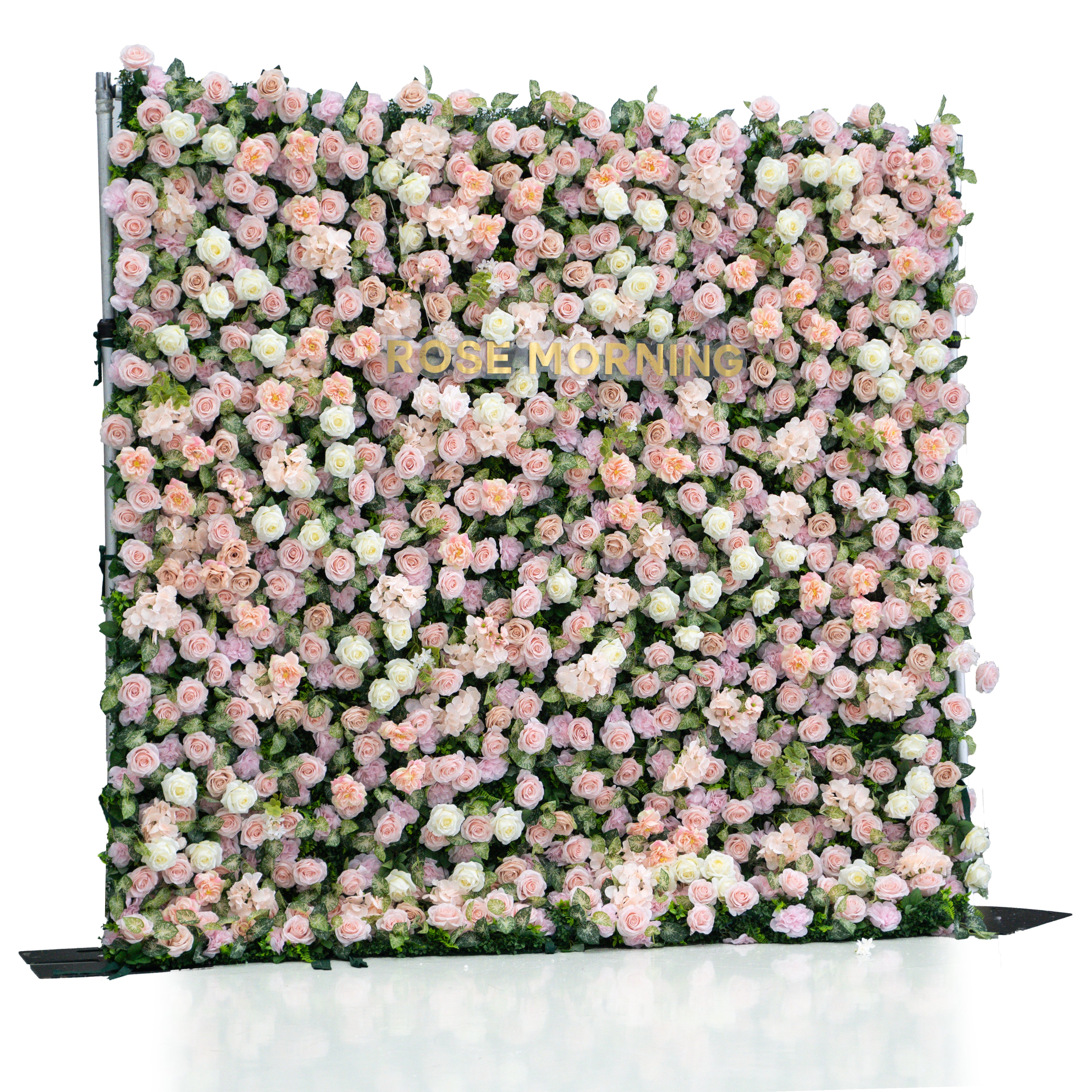 UL829:3D Unique Limited Fabric Artificial rolling up curtain flower wall (The ONLY ONE piece in the world)