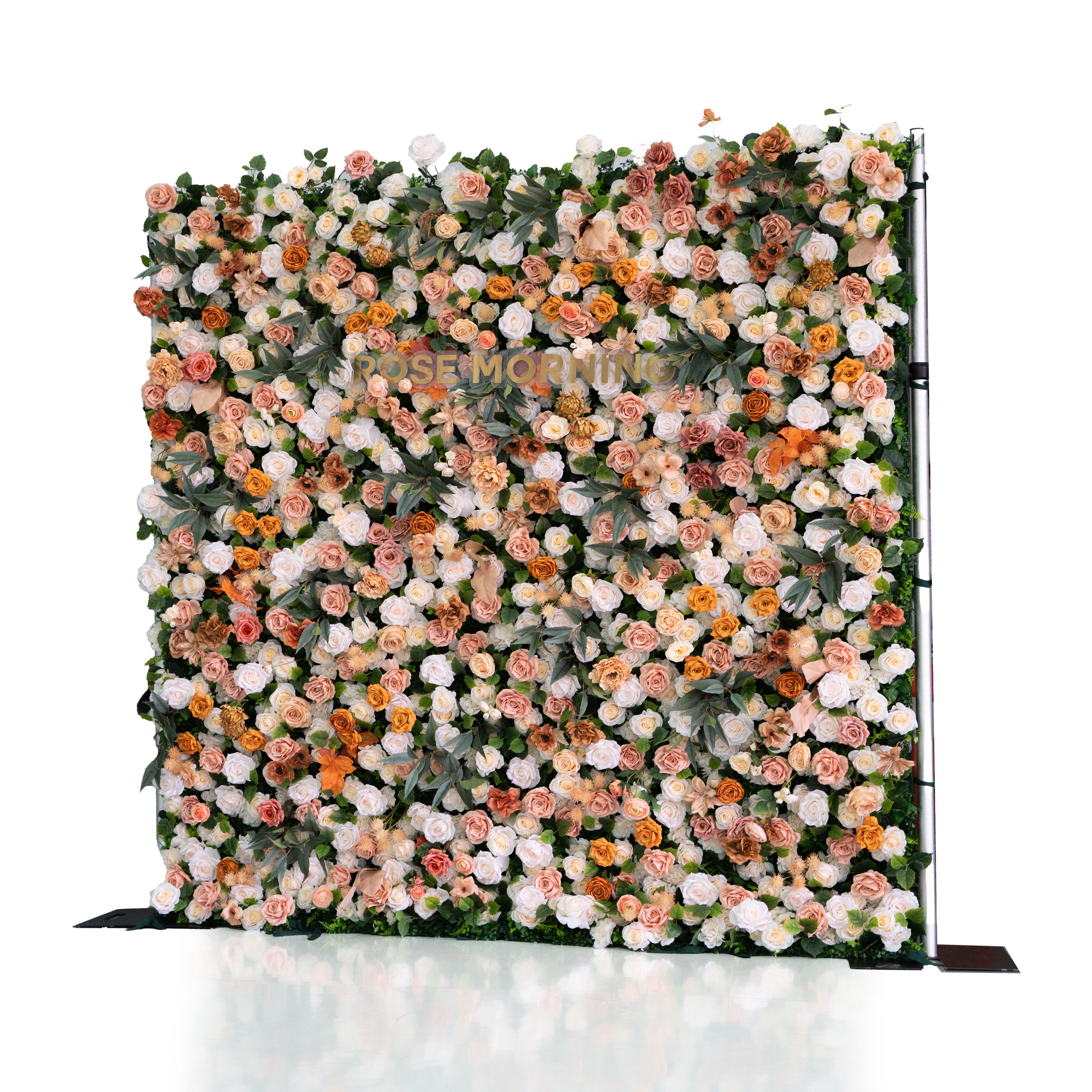 UL828:3D Unique Limited Fabric Artificial rolling up curtain flower wall (The ONLY ONE piece in the world)