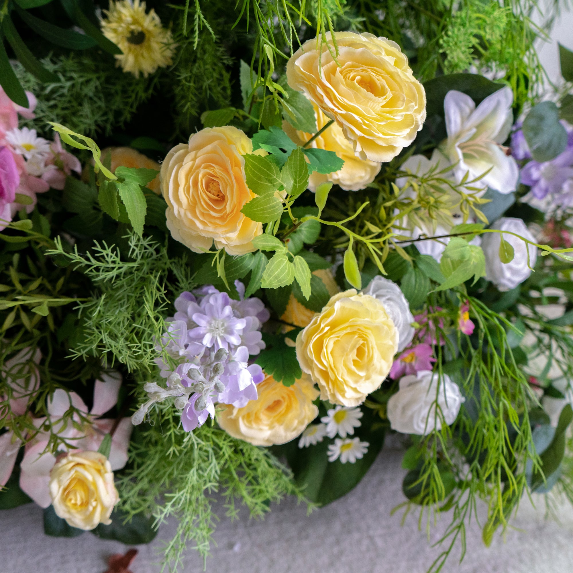 Aglaia: Wedding Party Background Floral Arch Decoration (Including Frame)