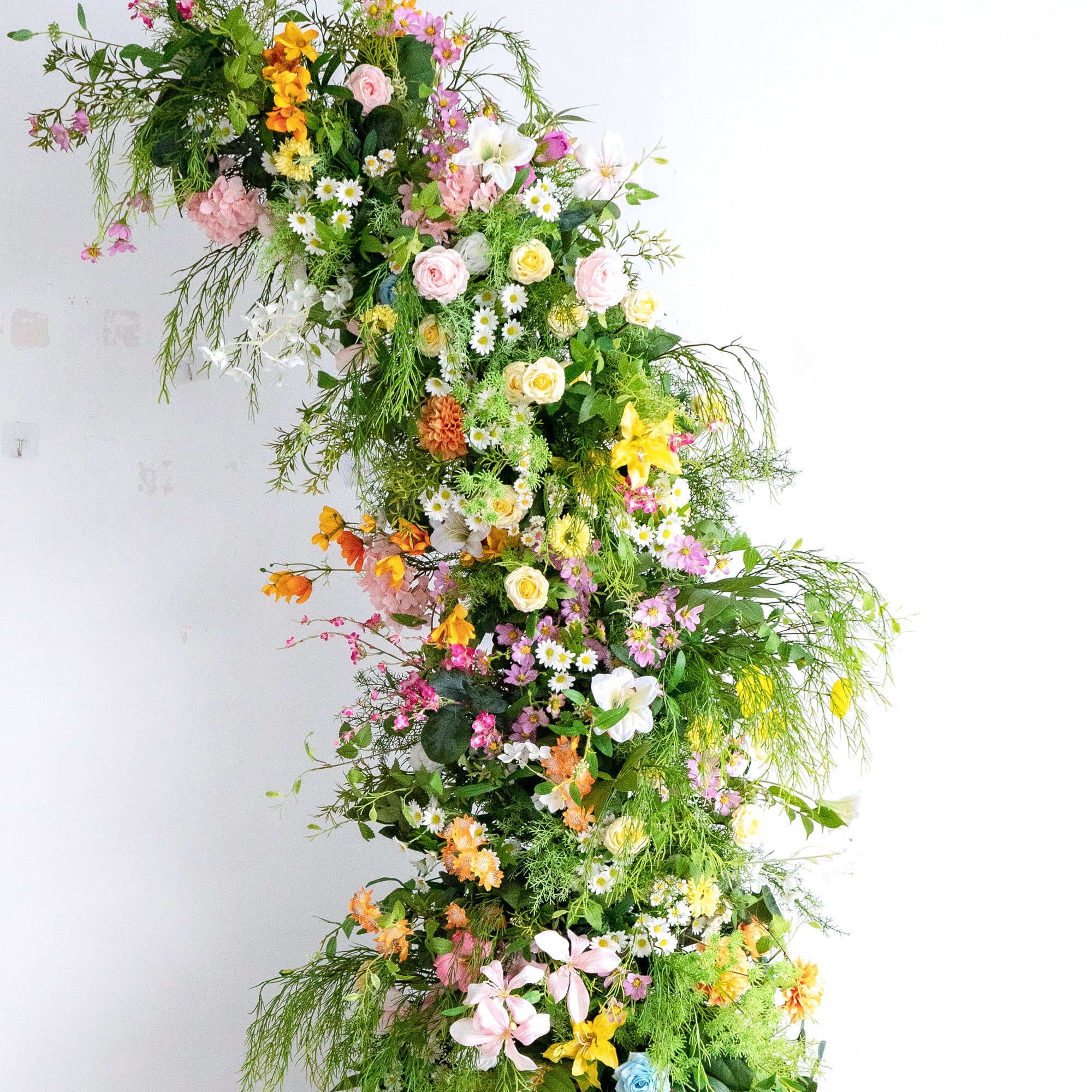 Aglaia: Wedding Party Background Floral Arch Decoration (Including Frame)