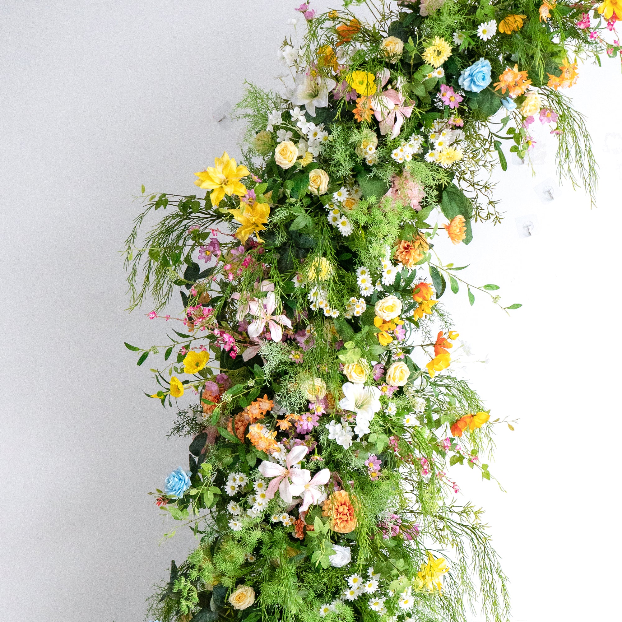 Aglaia: Wedding Party Background Floral Arch Decoration (Including Frame)