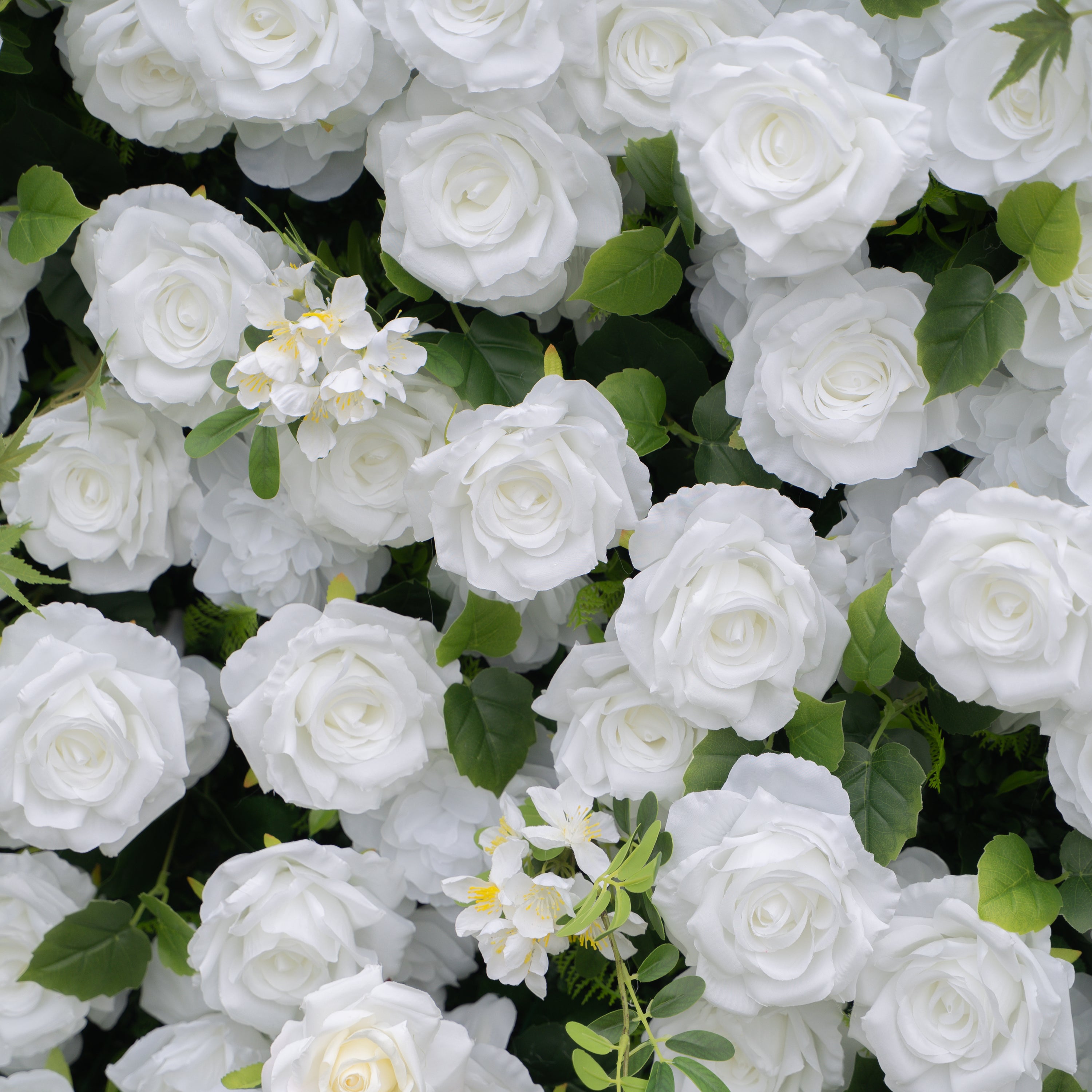 Eira:3D Fabric Artificial rolling up curtain flower wall