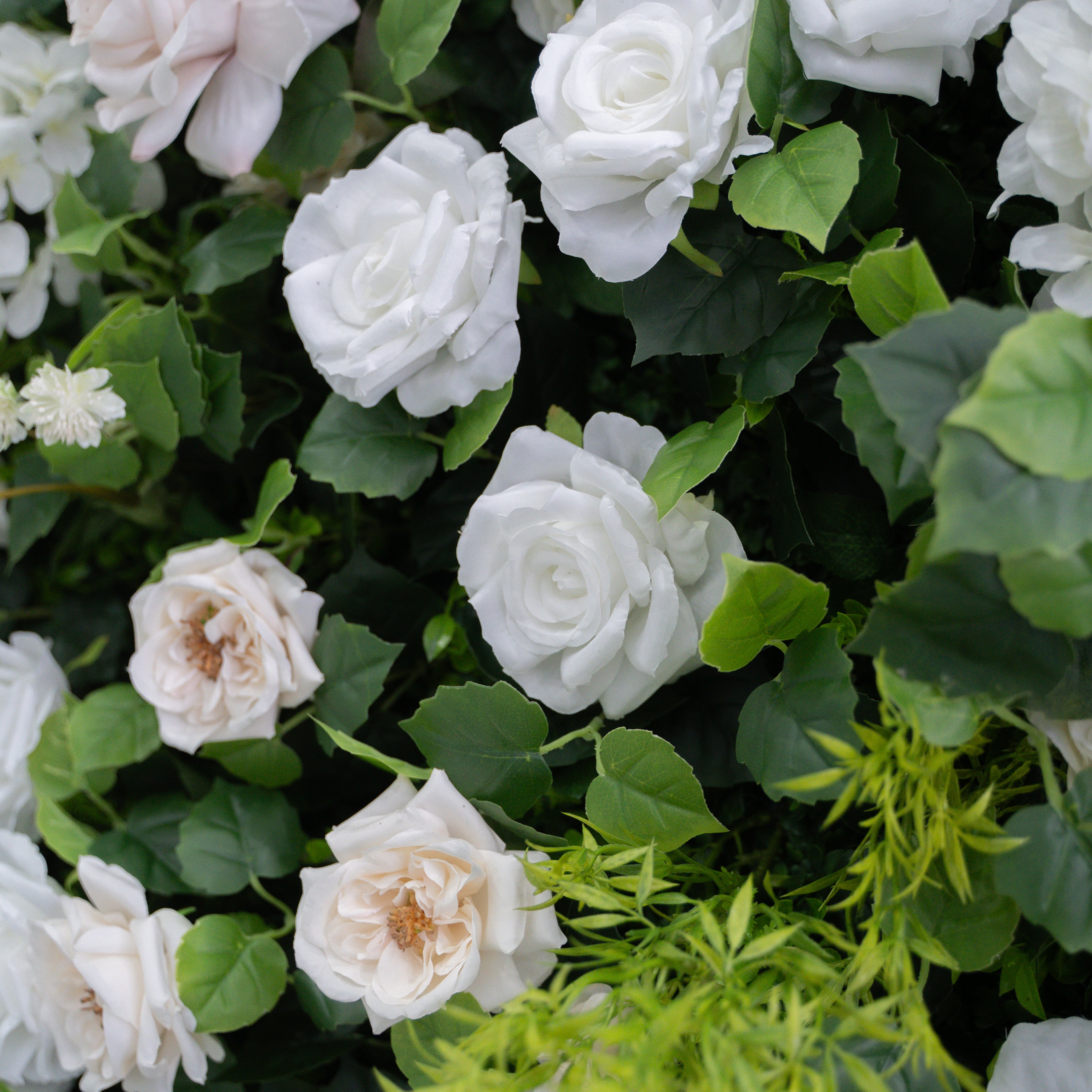 Forever: 3D Layered Flower Wall - Luxury Silk Rolling Backdrop (In US Stock 5-7 Days Delivered)