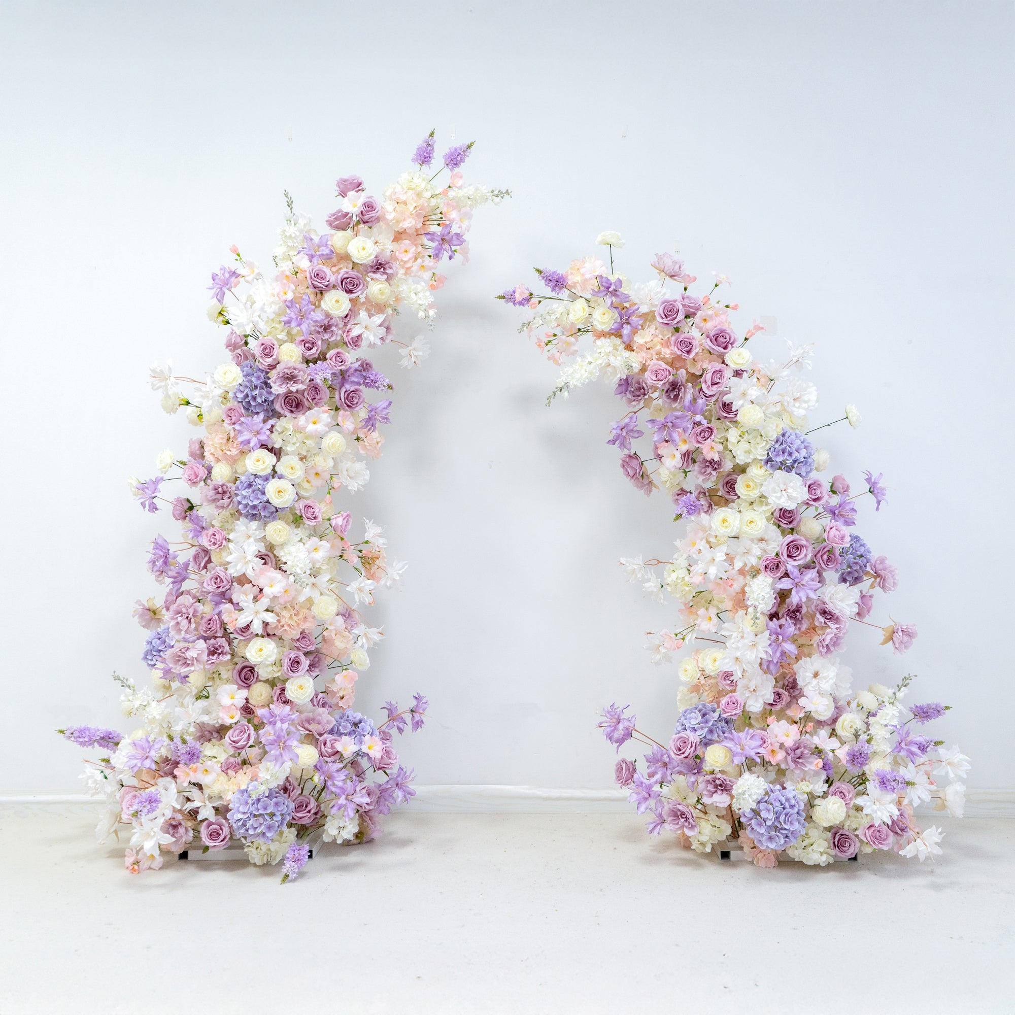 Chloris: Wedding Party Background Floral Arch Decoration (Including Frame)