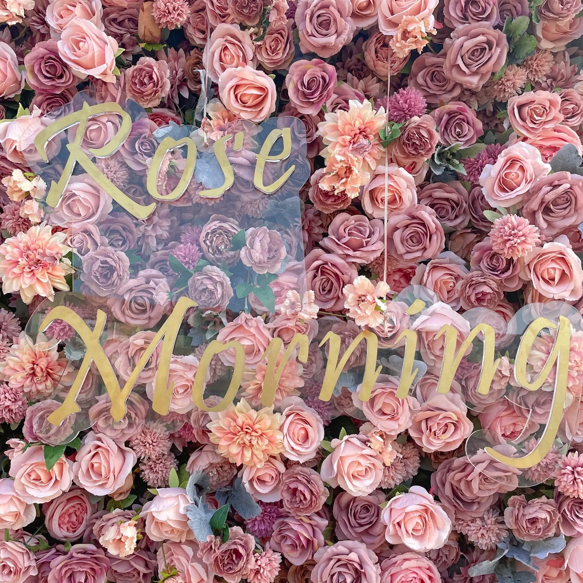 Eva:5D Fabric Artificial rolling up curtain flower wall