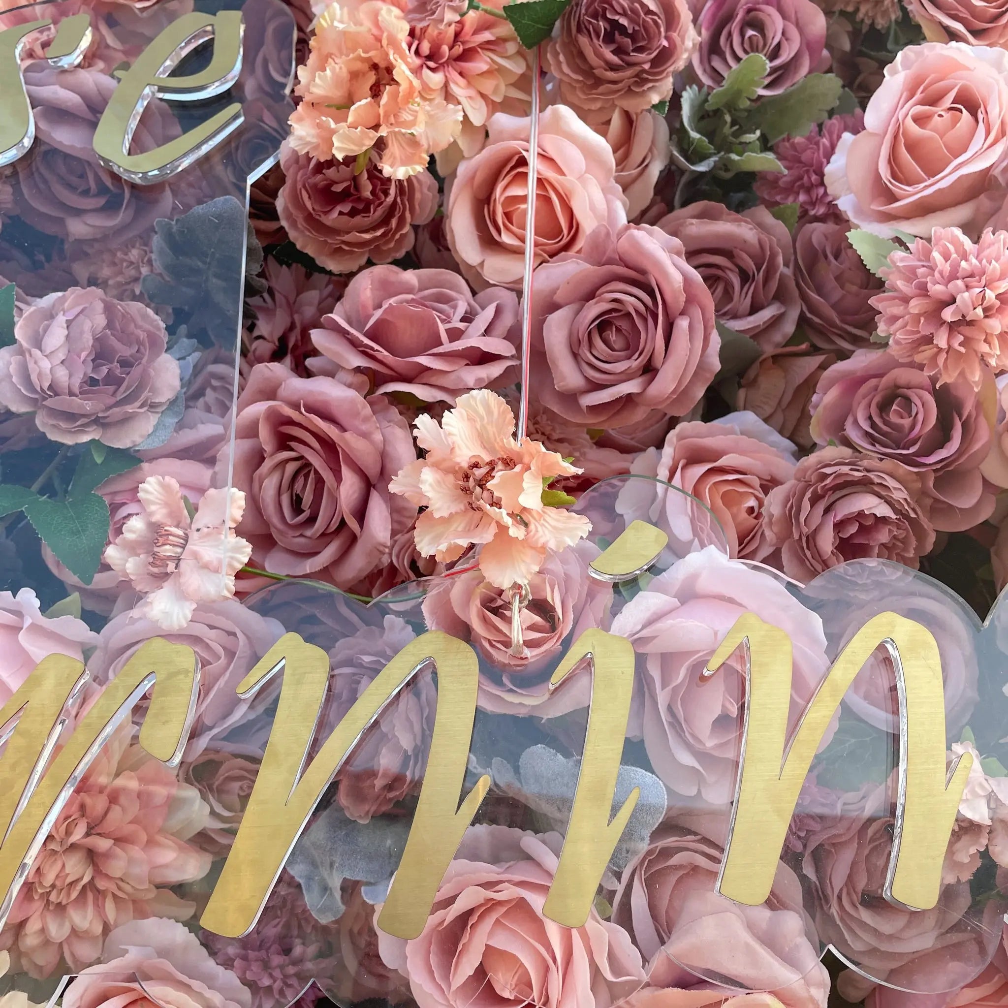 Eva:5D Fabric Artificial rolling up curtain flower wall