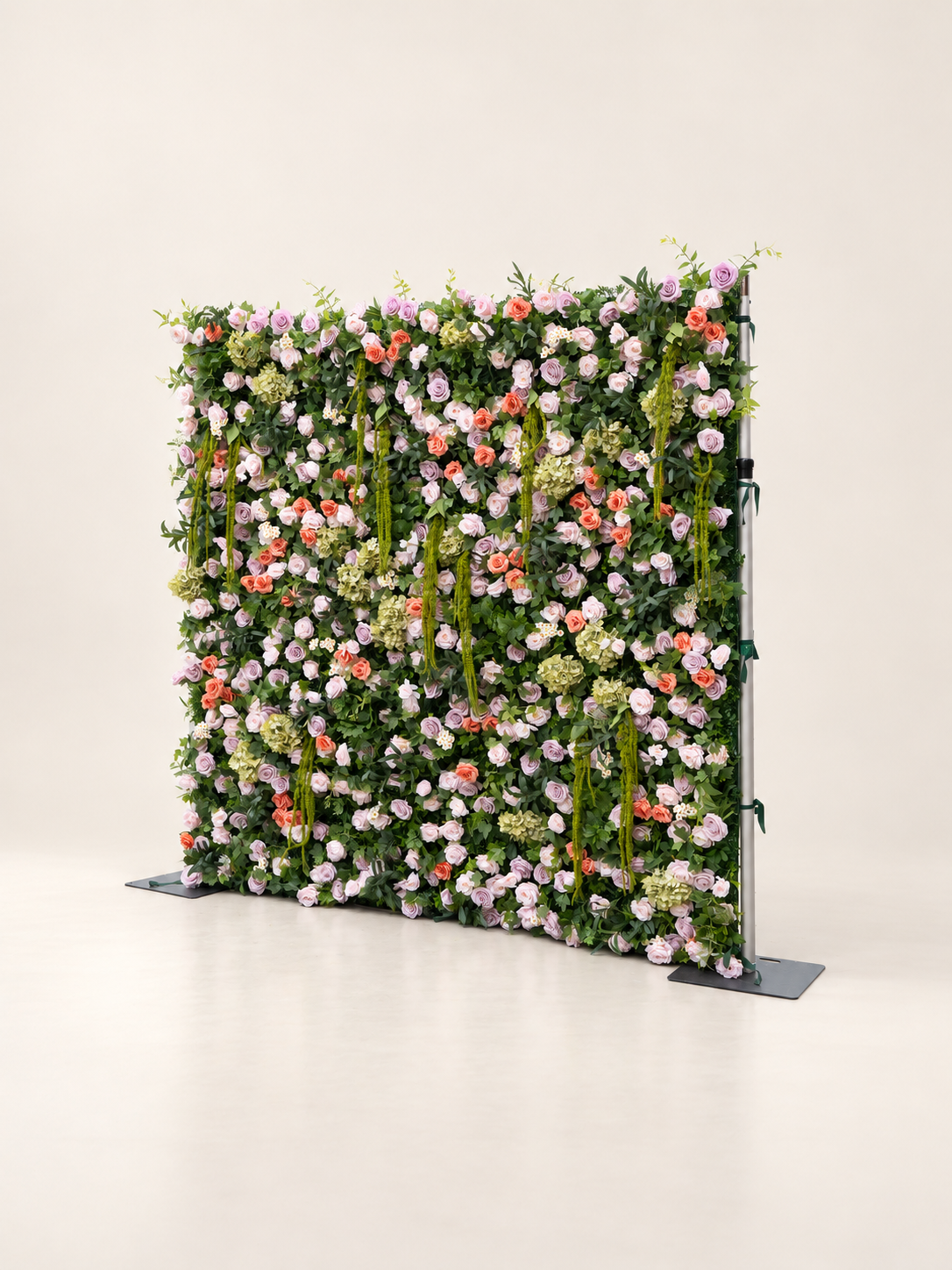 Gavora: 4D Fabric Artificial Zip Up Curtain Flower Wall For Wedding and Events Decoration