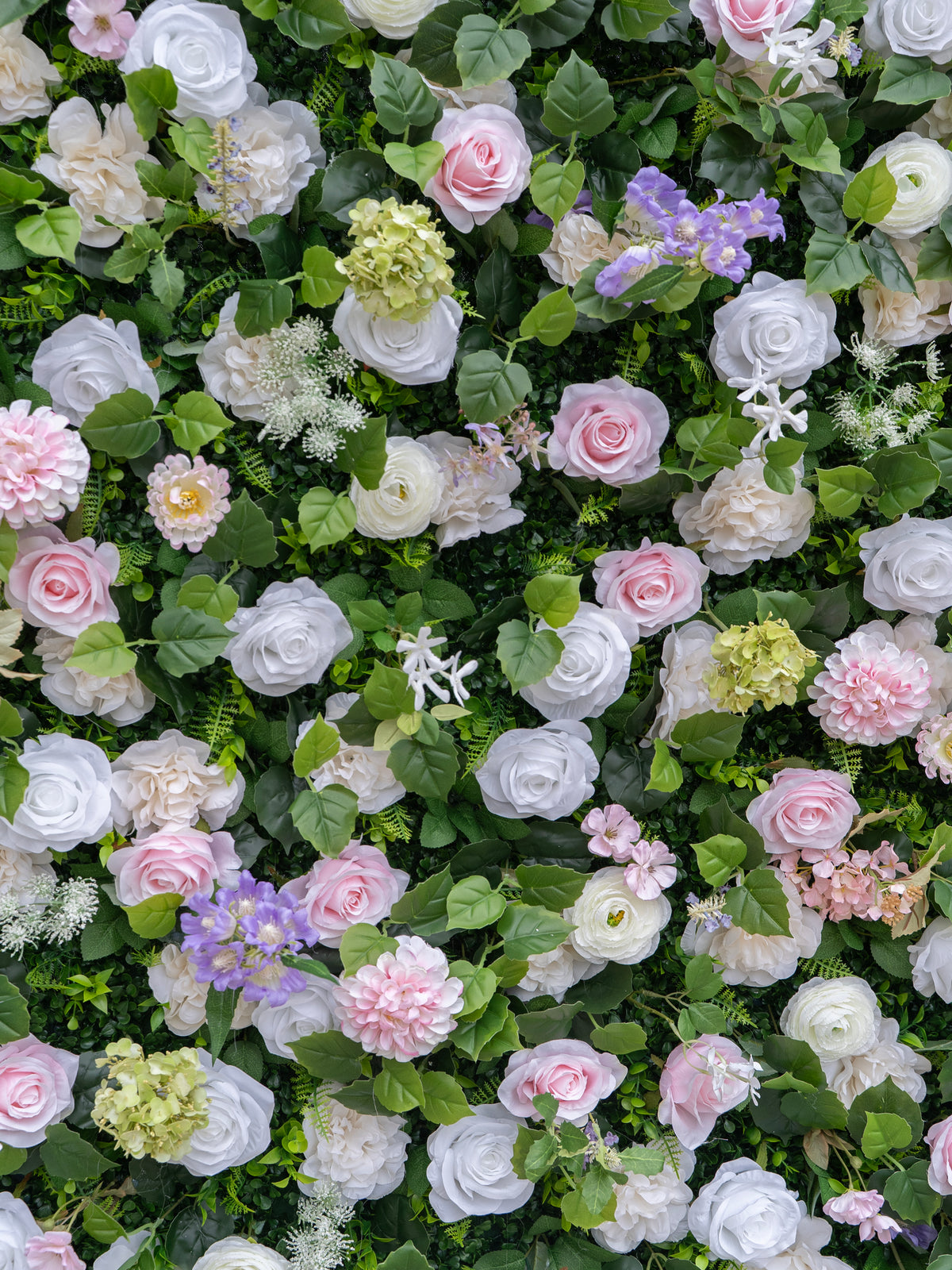 Gelara: 3D Fabric Artificial Zip Up Curtain Flower Wall For Wedding and Events Decoration