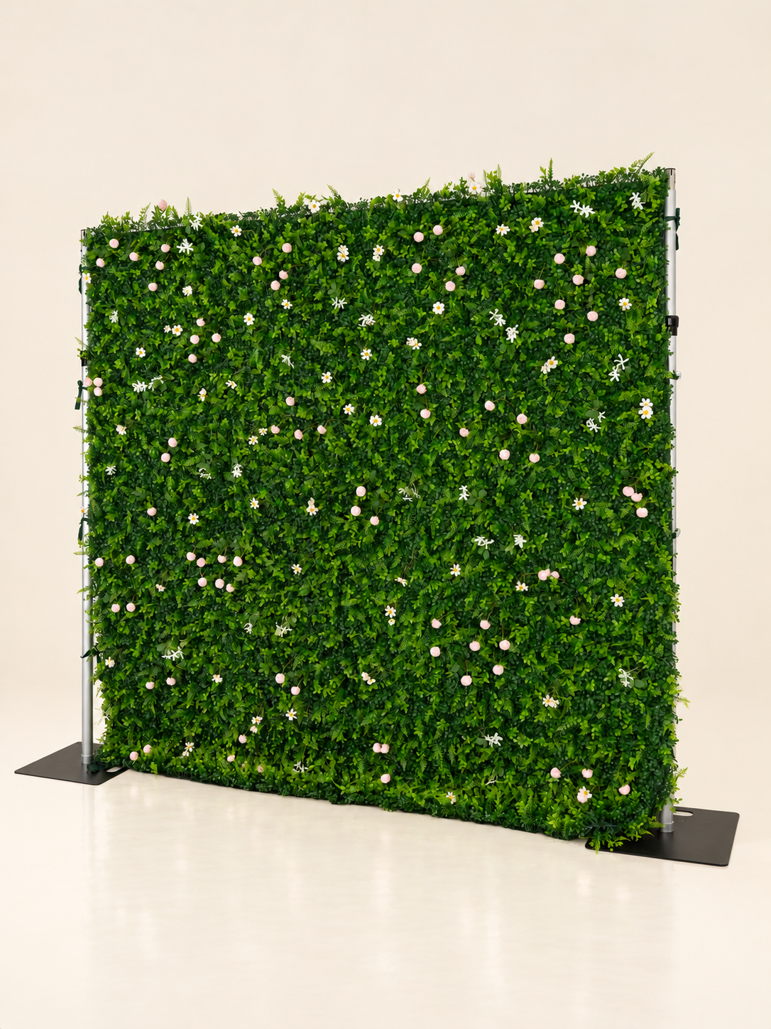 Geneva: 2D Fabric Artificial Zip Up Curtain Flower Wall For Wedding and Events Decoration