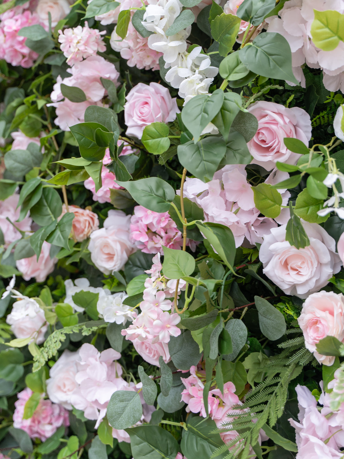 Ginny: 4D Fabric Artificial Zip Up Curtain Flower Wall For Wedding and Events Decoration