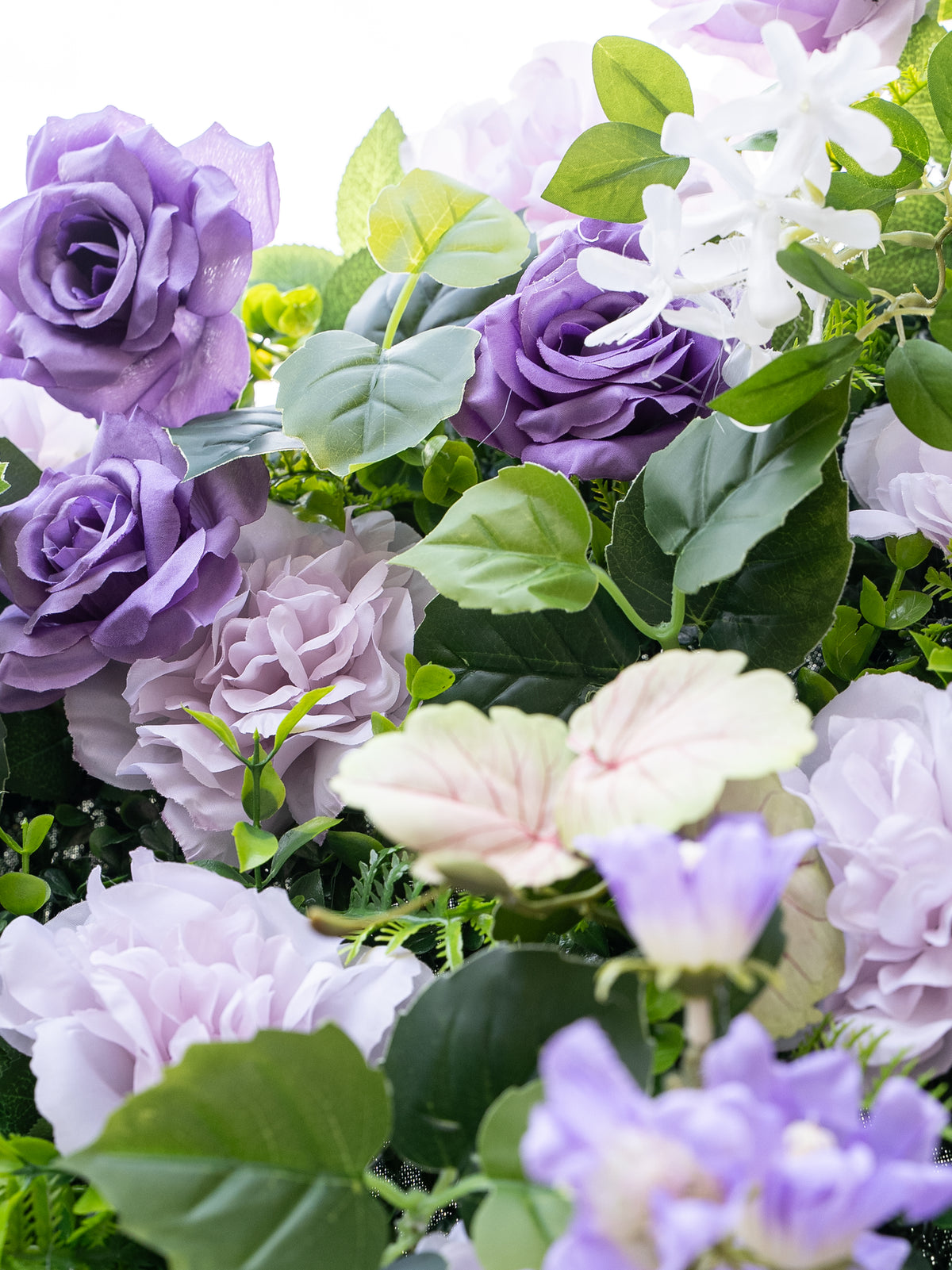 Gloria: 3D Fabric Artificial Zip Up Curtain Flower Wall For Wedding and Events Decoration