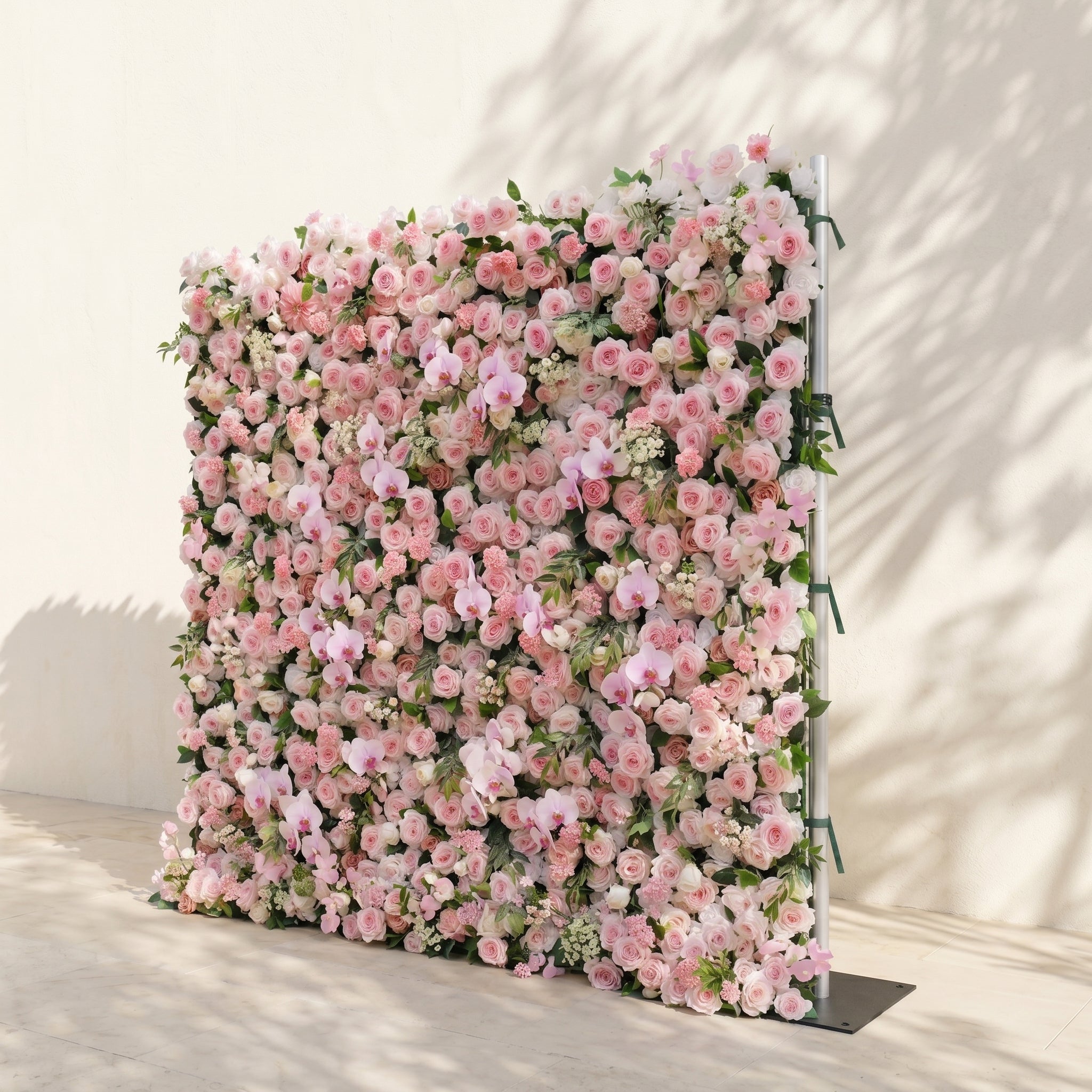 Jolliane: Premium 5D Cherry Blossom Pink Silk Flower Wall with Luxe Orchid Accents for Sweet Parties & Photo Booths