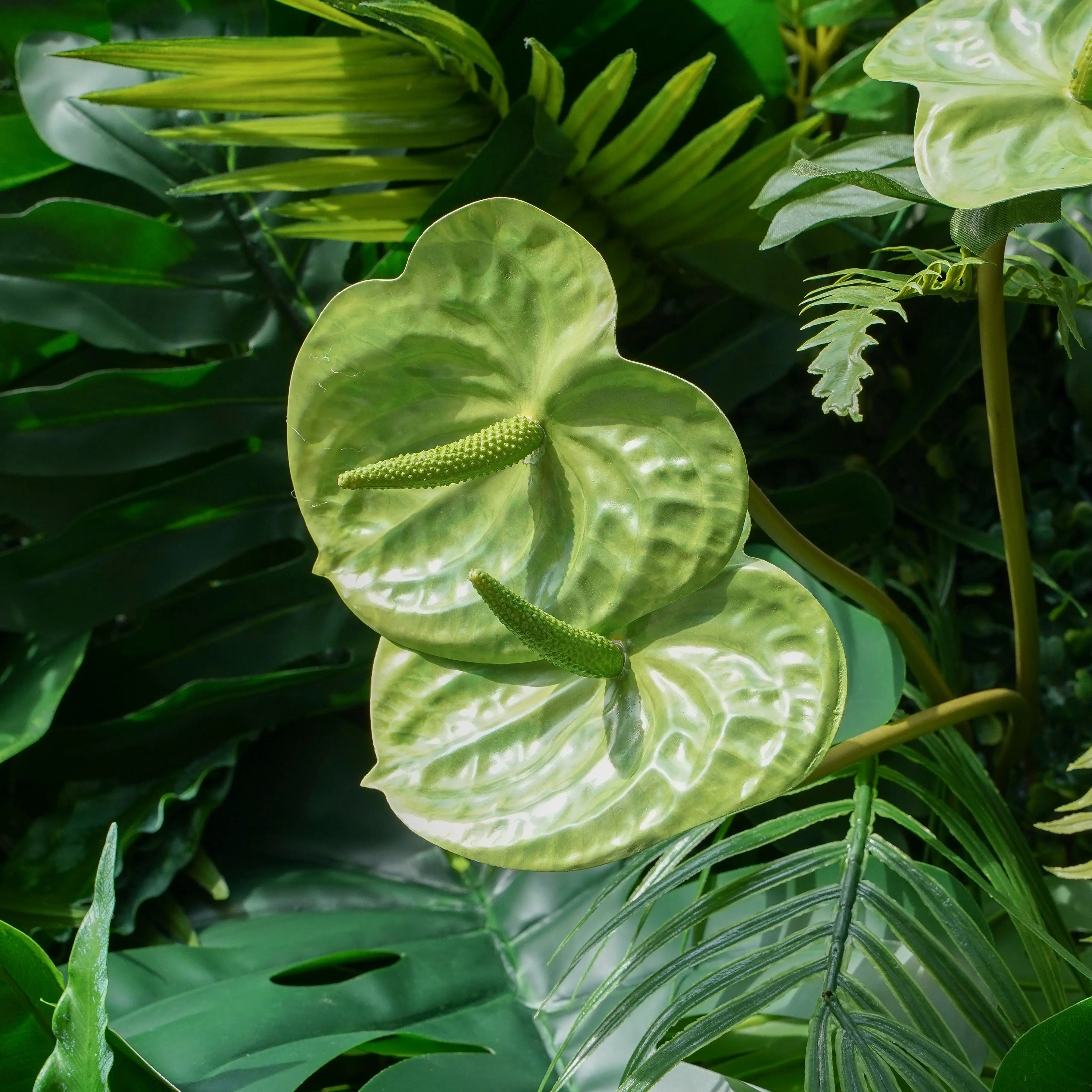 Luke:5D Fabric Artificial rolling up curtain flower wall