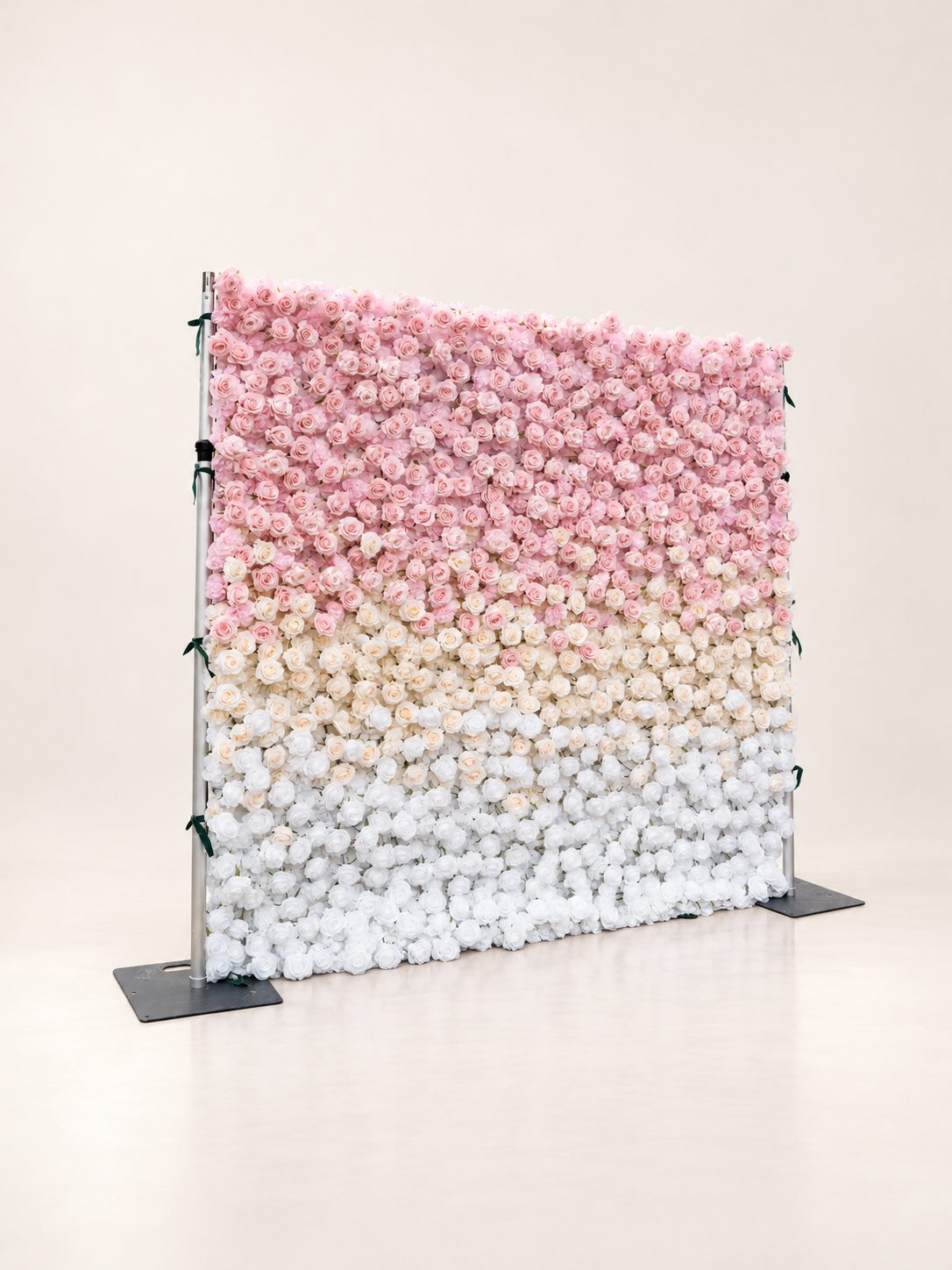 Margot: 3D Fabric Artificial Zip Up Curtain Flower Wall For Wedding and Events Decoration