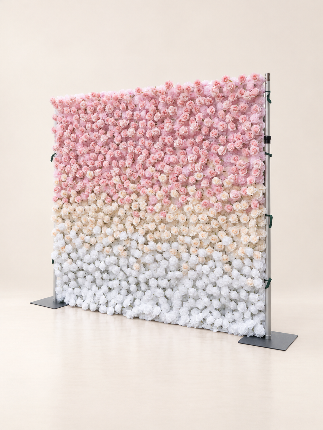 Margot: 3D Fabric Artificial Zip Up Curtain Flower Wall For Wedding and Events Decoration