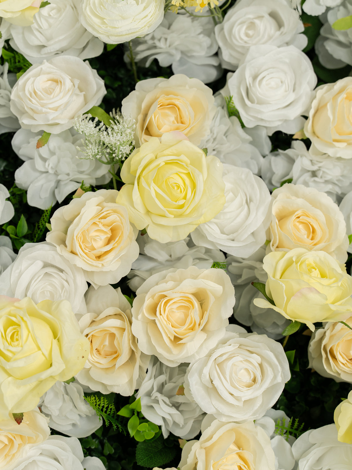 Minna: 4D Fabric Artificial Zip Up Curtain Flower Wall For Wedding and Events Decoration
