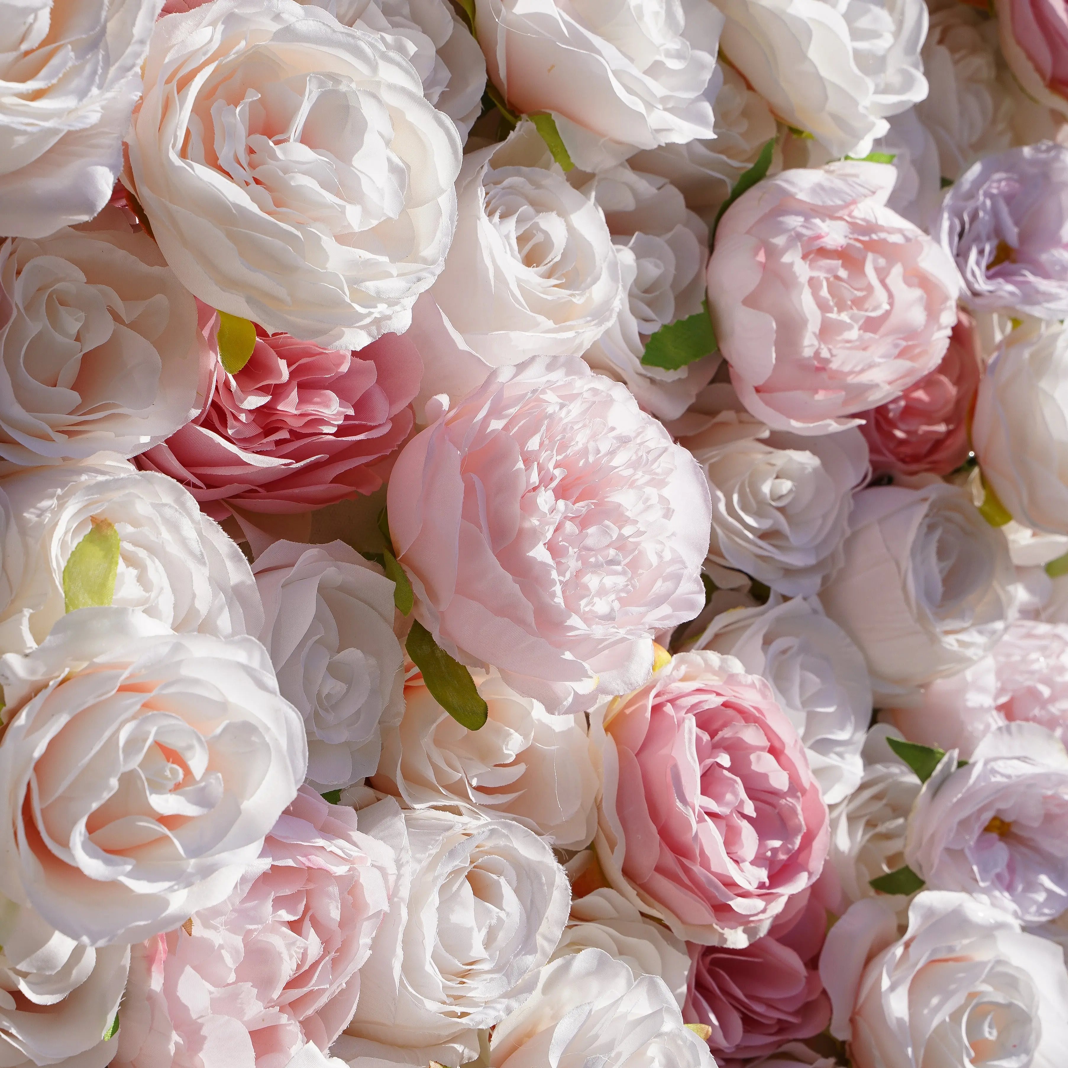 Miss Bella:3D Fabric Artificial rolling up curtain flower wall