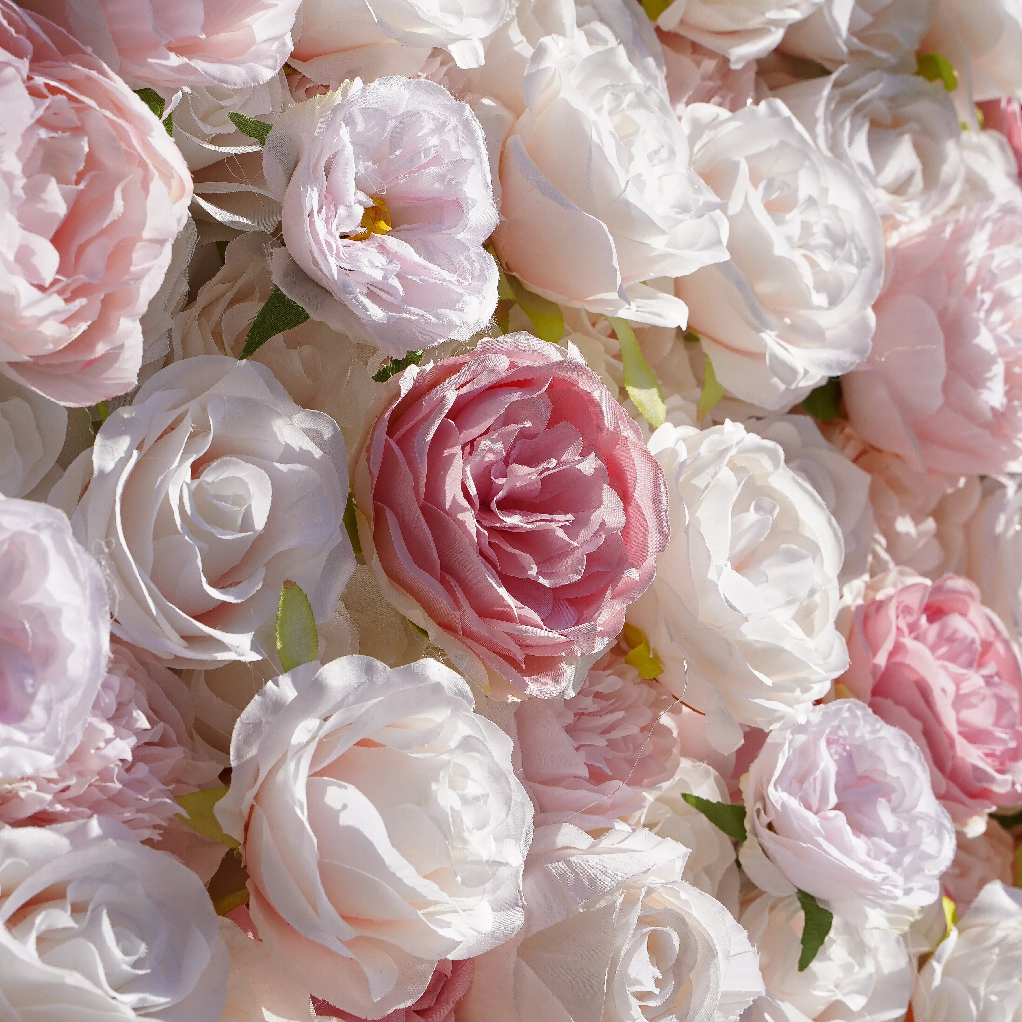 Miss Bella:3D Fabric Artificial rolling up curtain flower wall