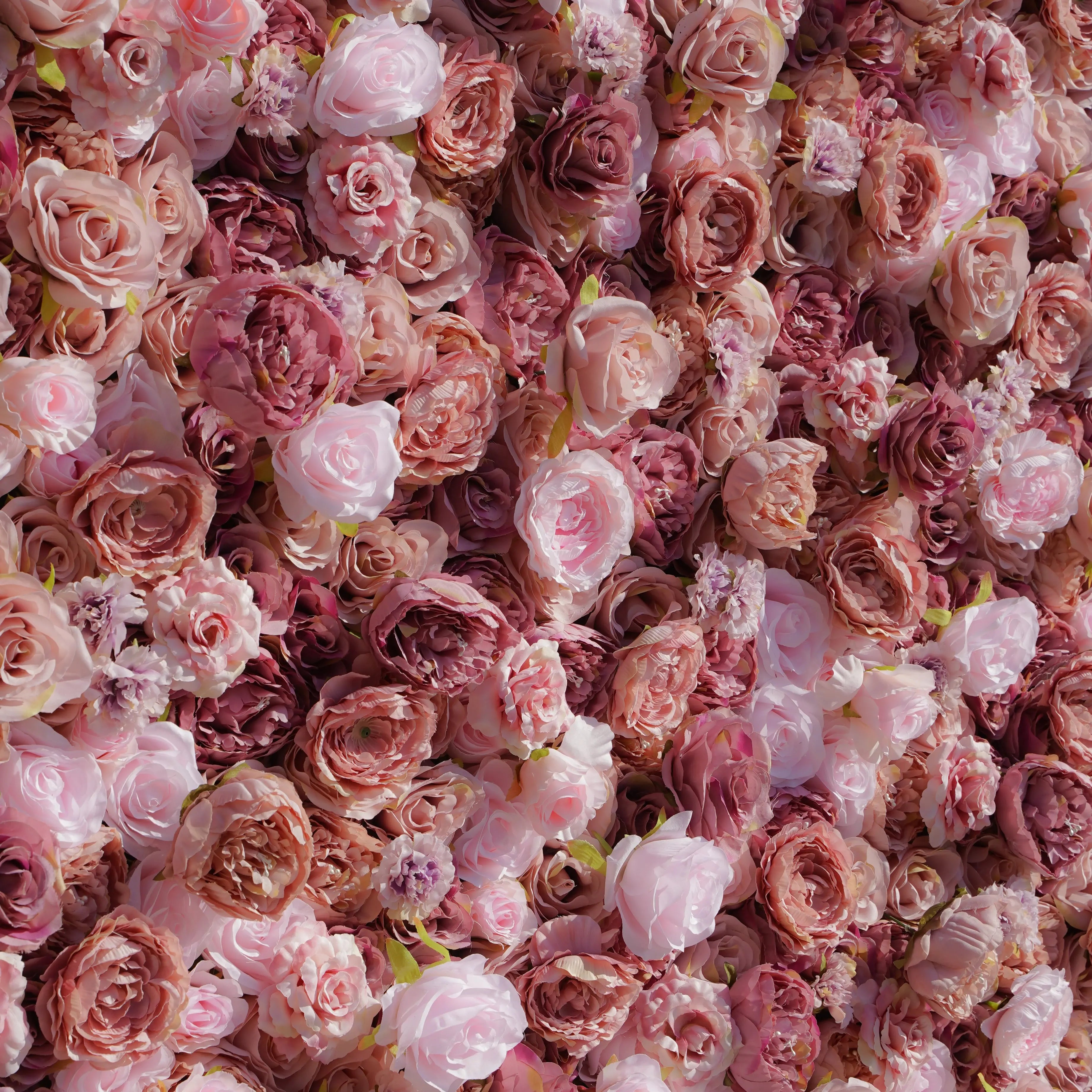 Monet:5D Fabric Artificial rolling up curtain flower wall