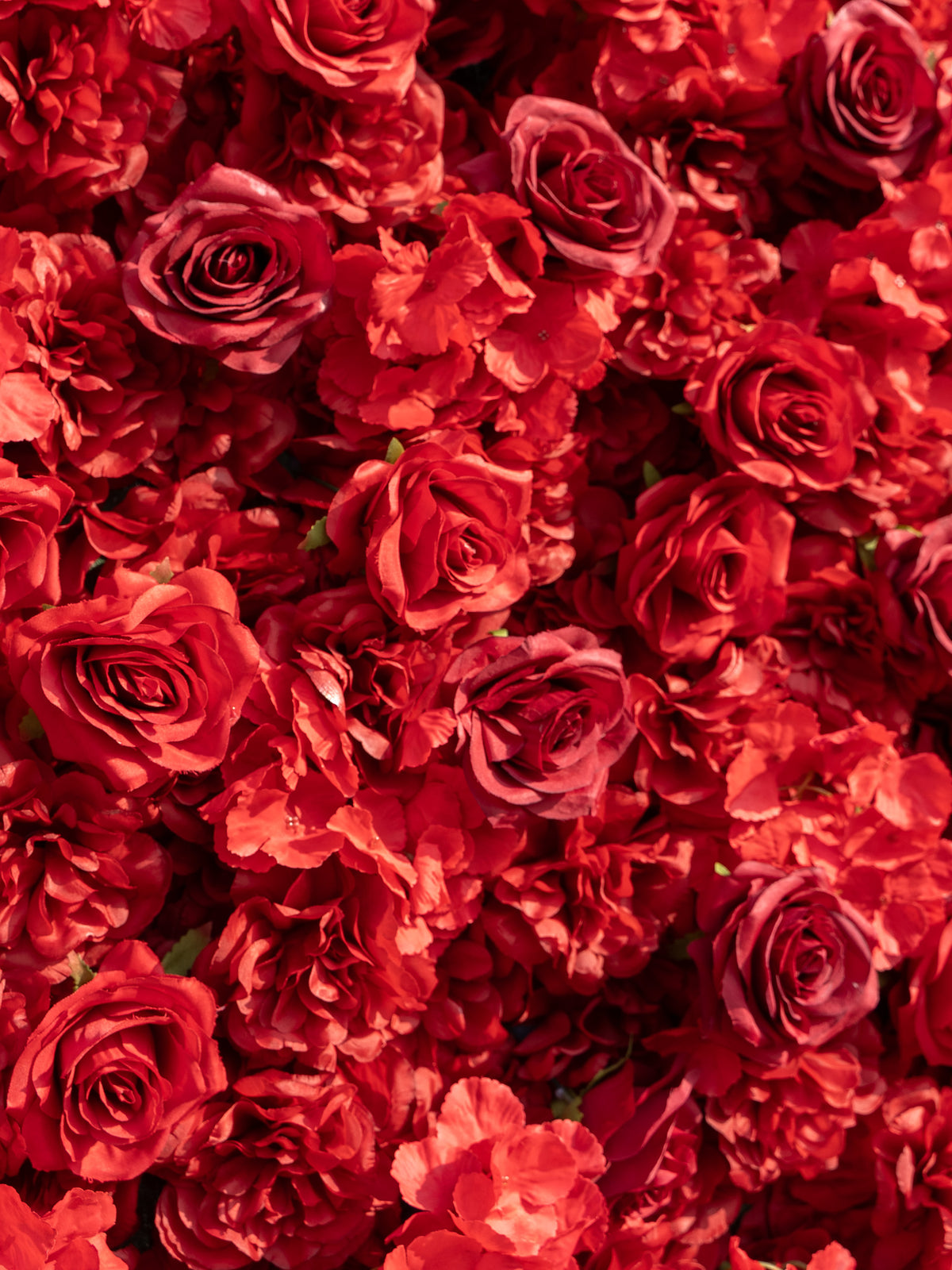 Monia: 3D Fabric Artificial Zip Up Curtain Flower Wall For Wedding and Events Decoration
