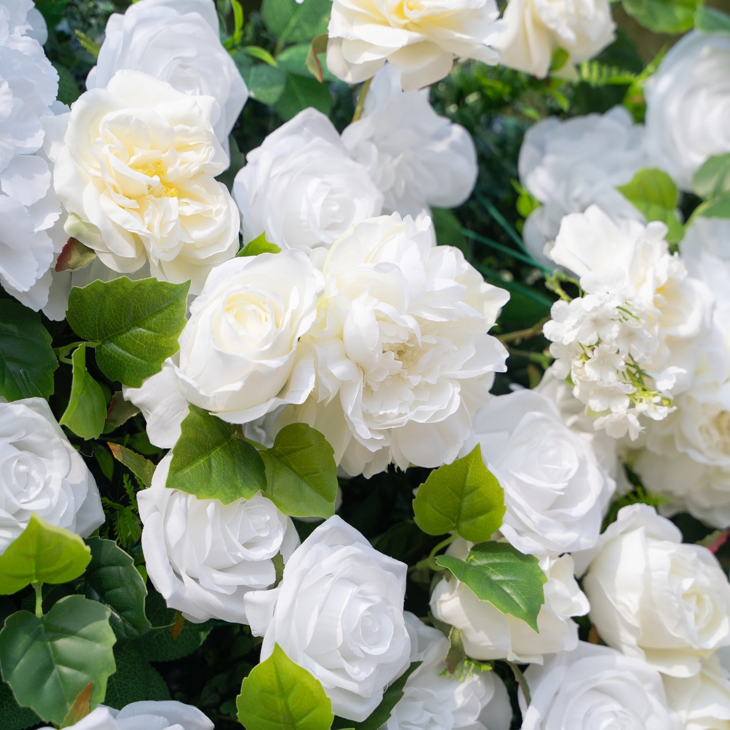 Piper:3D Fabric Artificial rolling up curtain flower wall