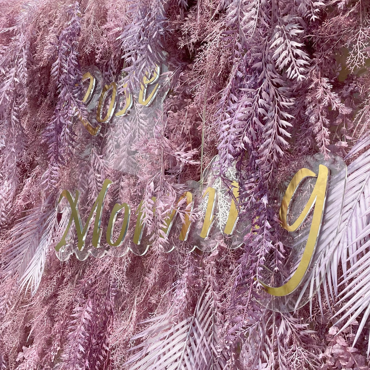 Purple Dream:5D Fabric Artificial rolling up curtain flower wall