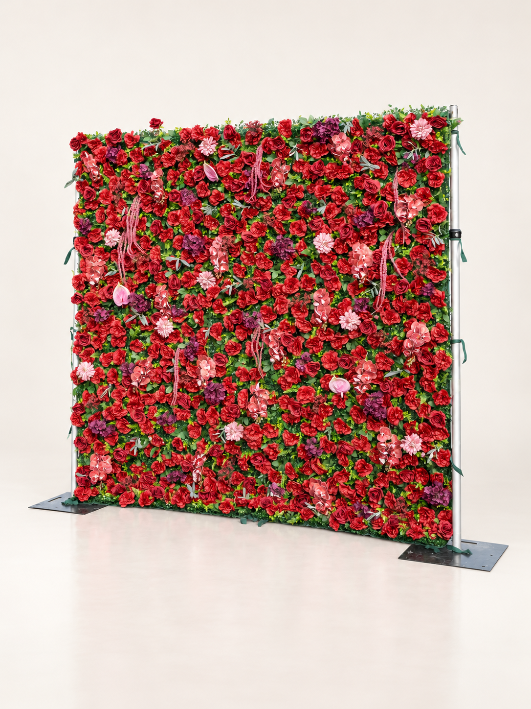 Ranya: 3D Fabric Artificial Zip Up Curtain Flower Wall For Wedding and Events Decoration